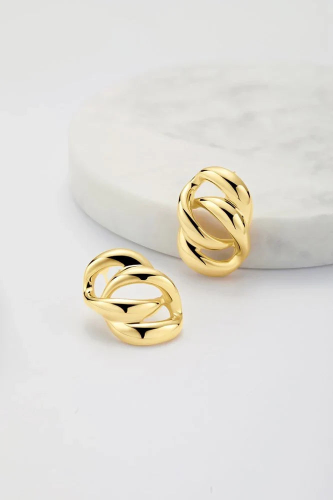 Zafino Ivy Earrings in Gold