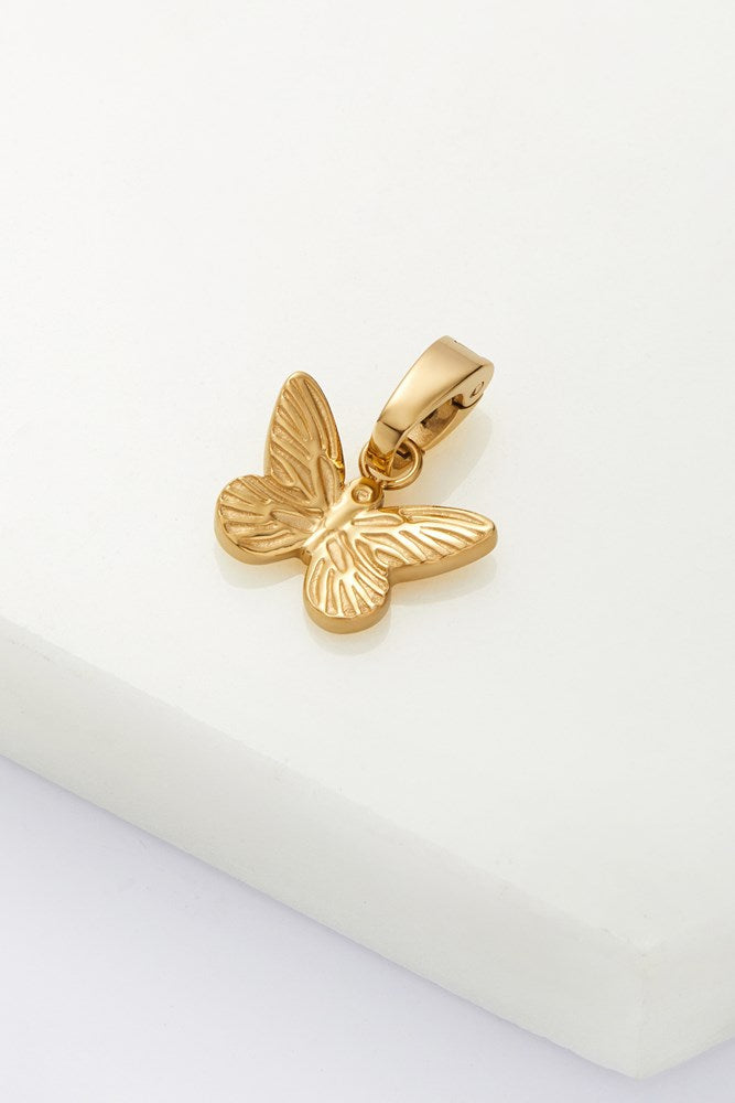 Butterfly Charm - Gold