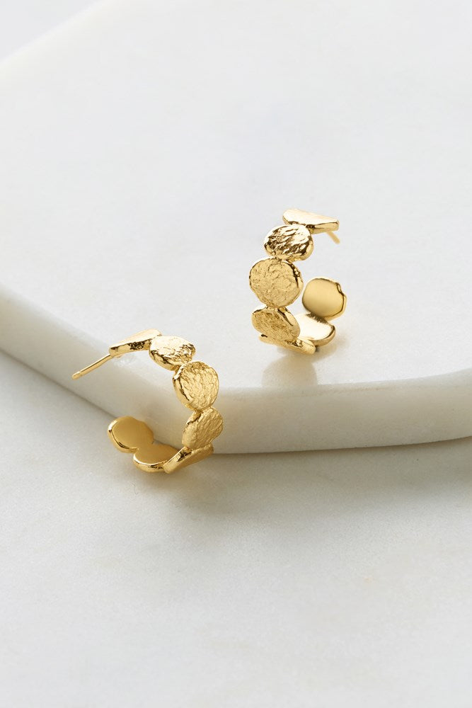 Zafino Chloe Hoop - Gold