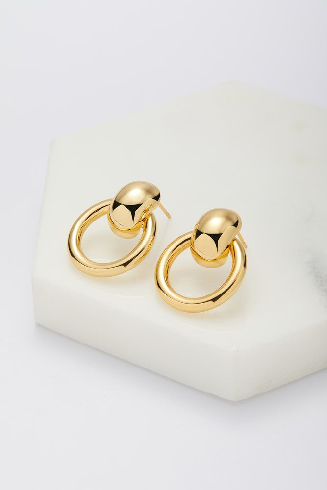 Zafino Billie Earring - Gold