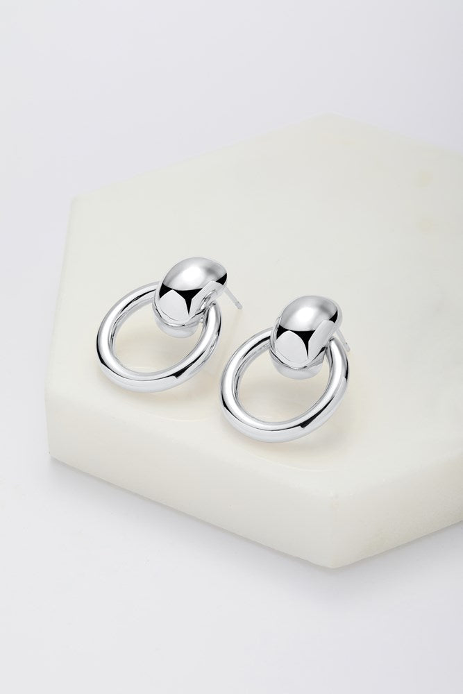 Zafino Billie Earring - Silver
