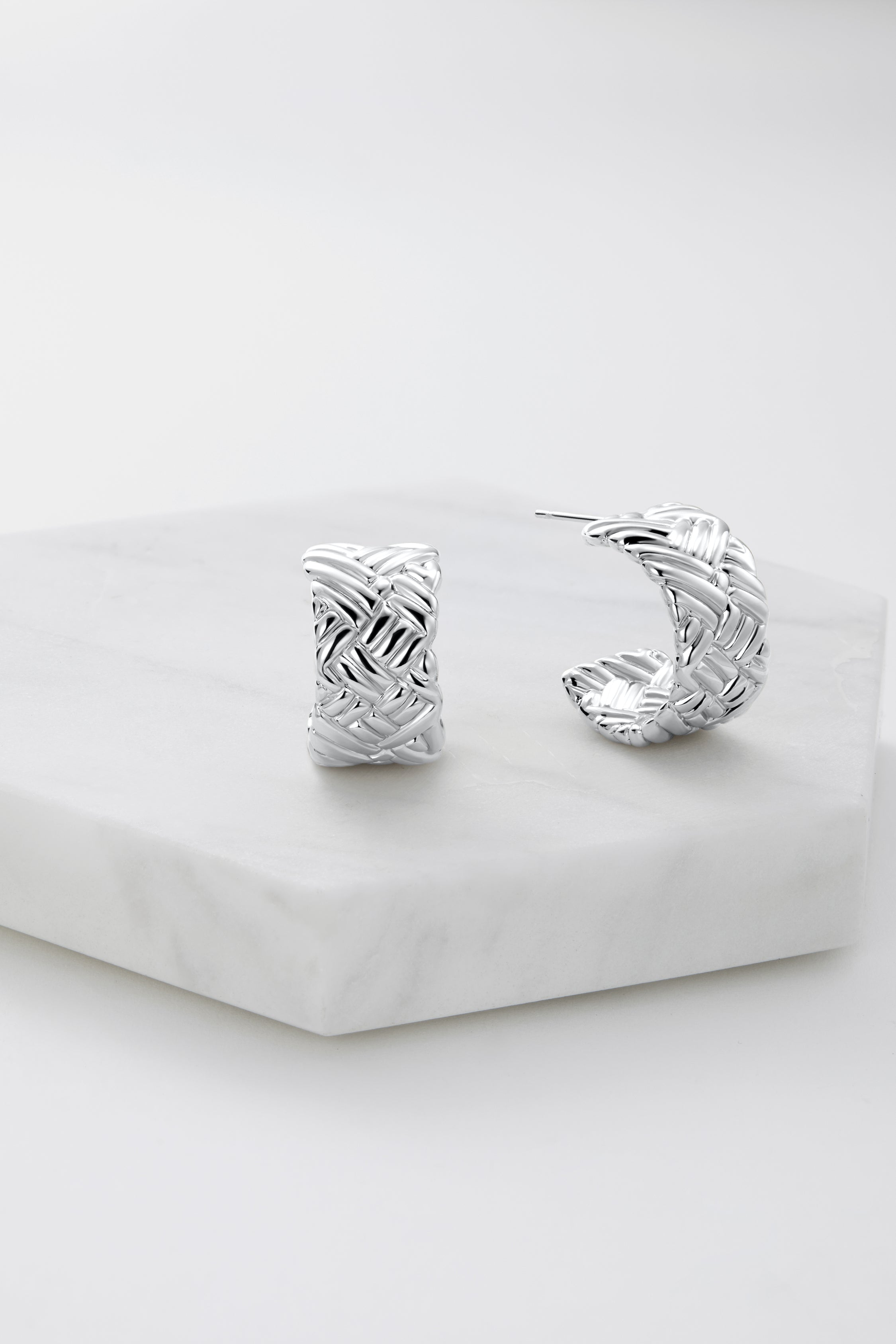 Zafino Maisy Hoop - Silver