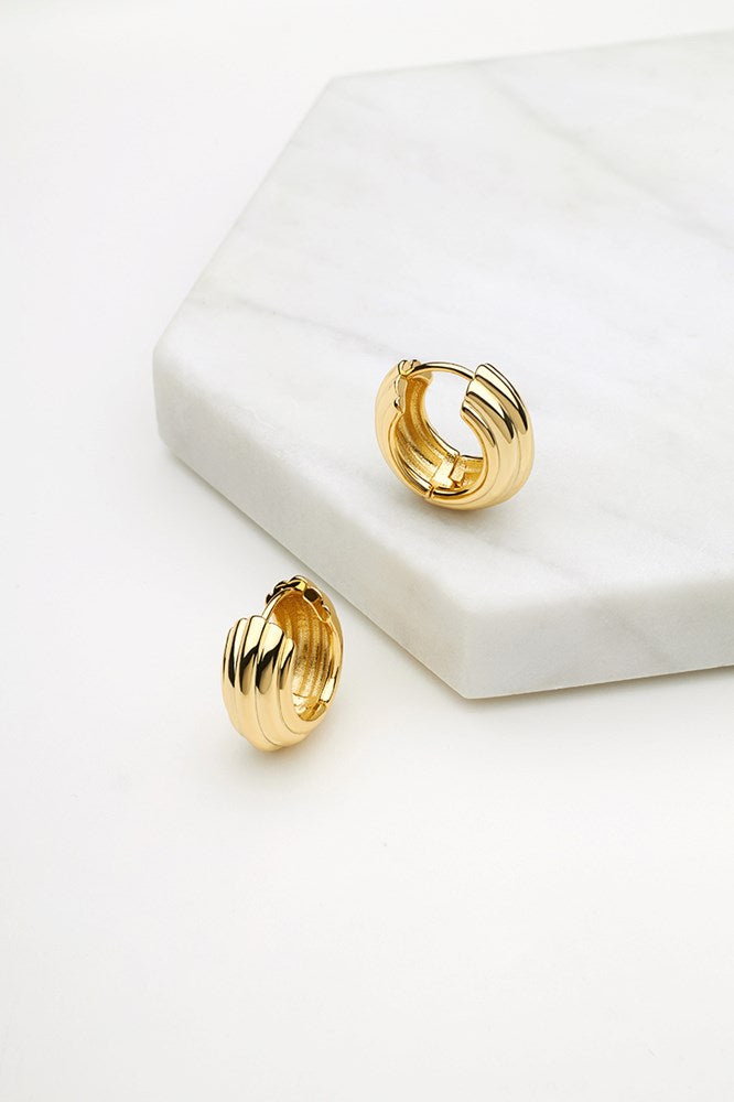 Zafino Eliza Hoop - Gold