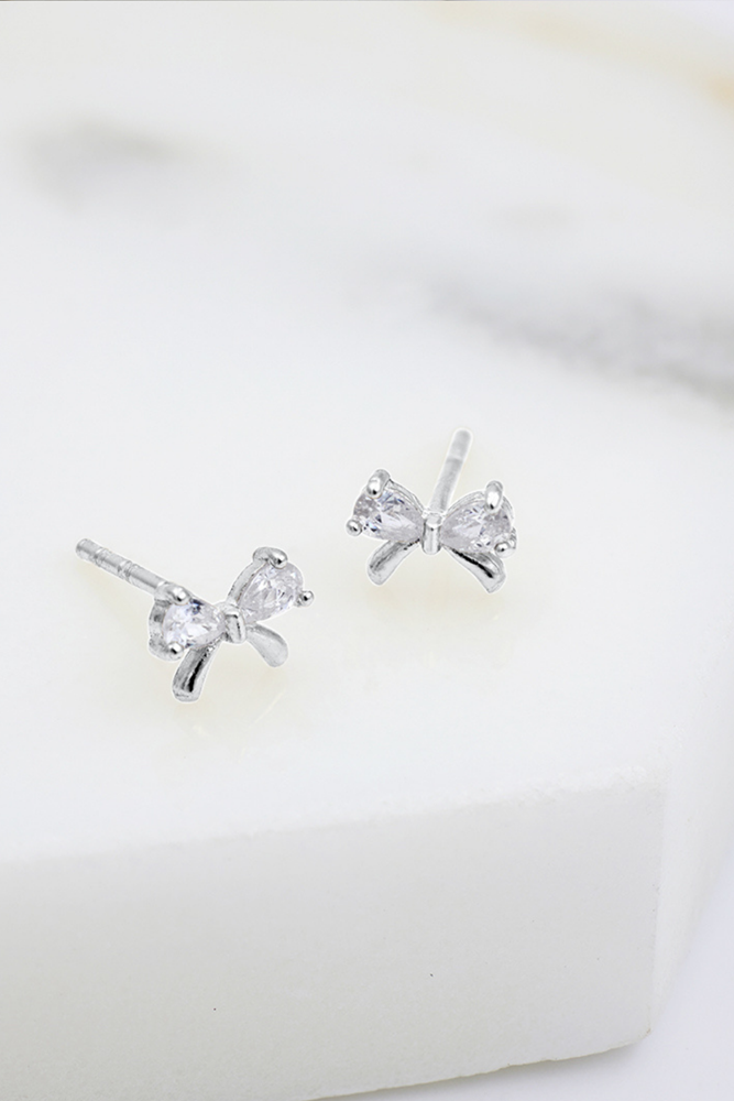 Riley Stud Earring - Silver