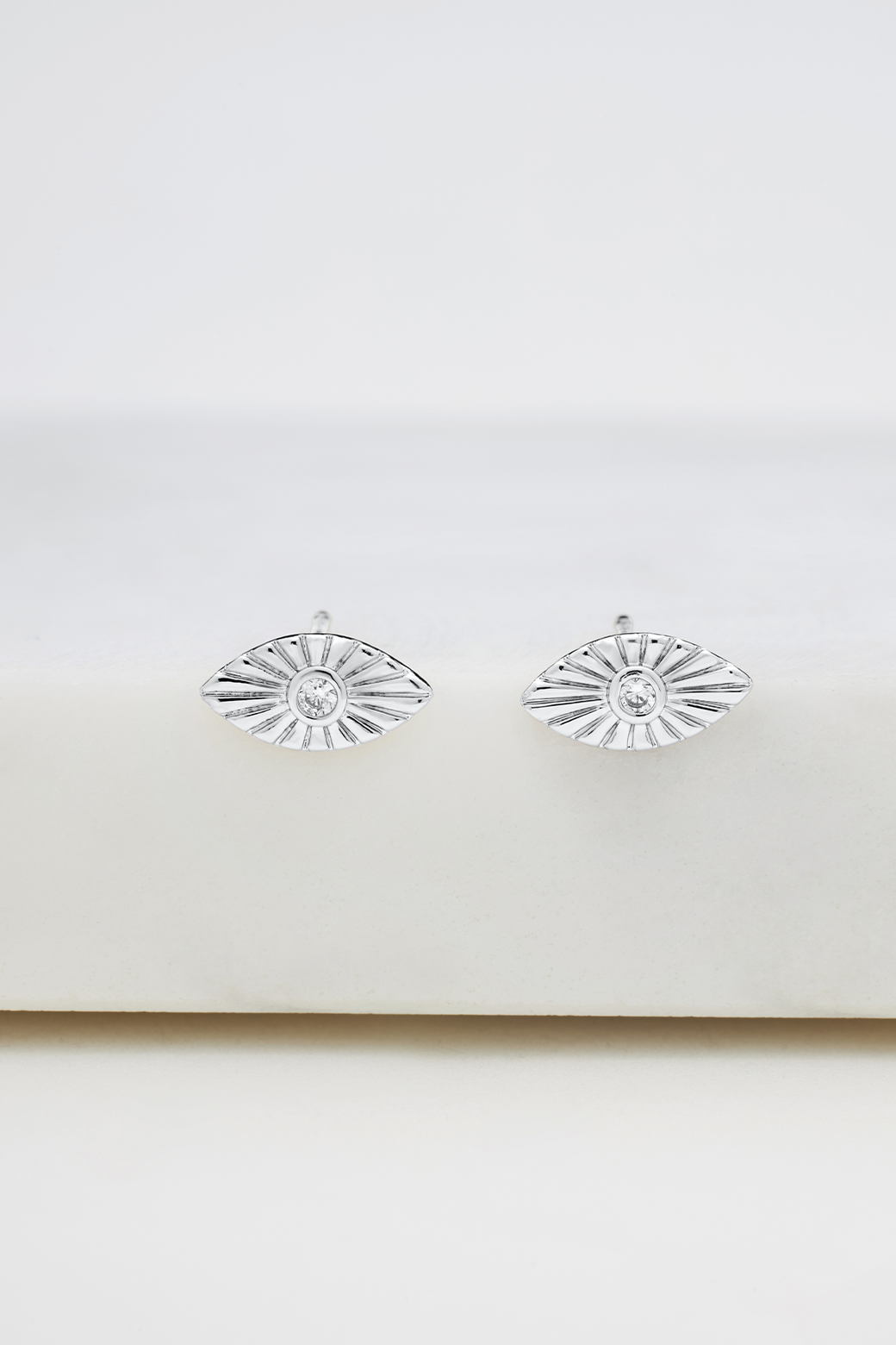 Zafino Evil Eye Stud Earring - 925 Silver