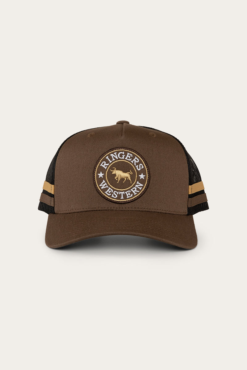 Ringers Western McCoy Trucker Cap Chocolate side