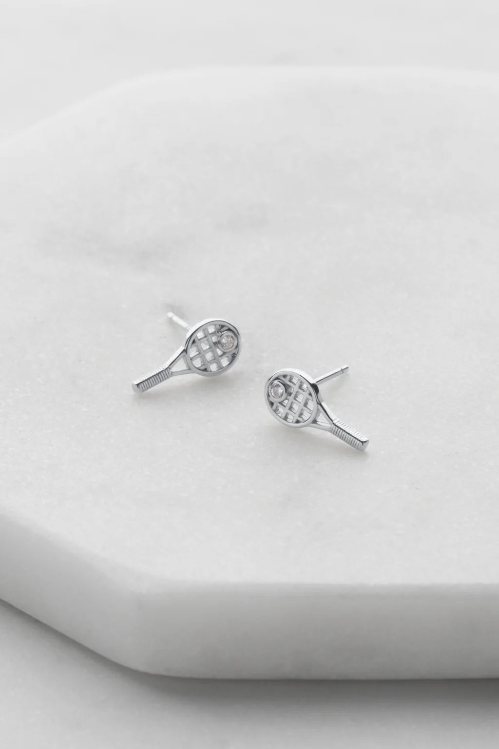 Zafino Tennis Stud - Silver