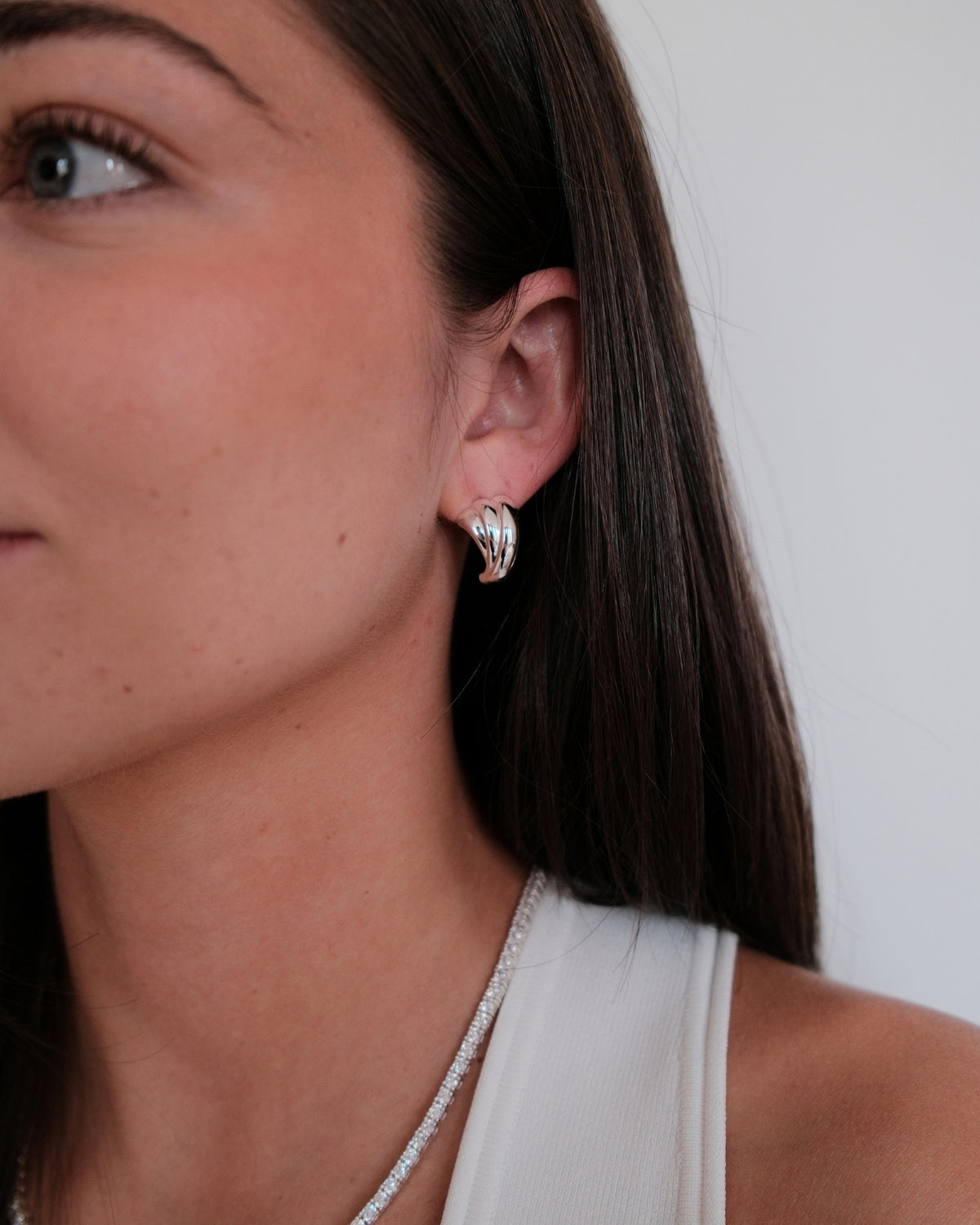 Zafino Romy Hoop - Silver (view 2)