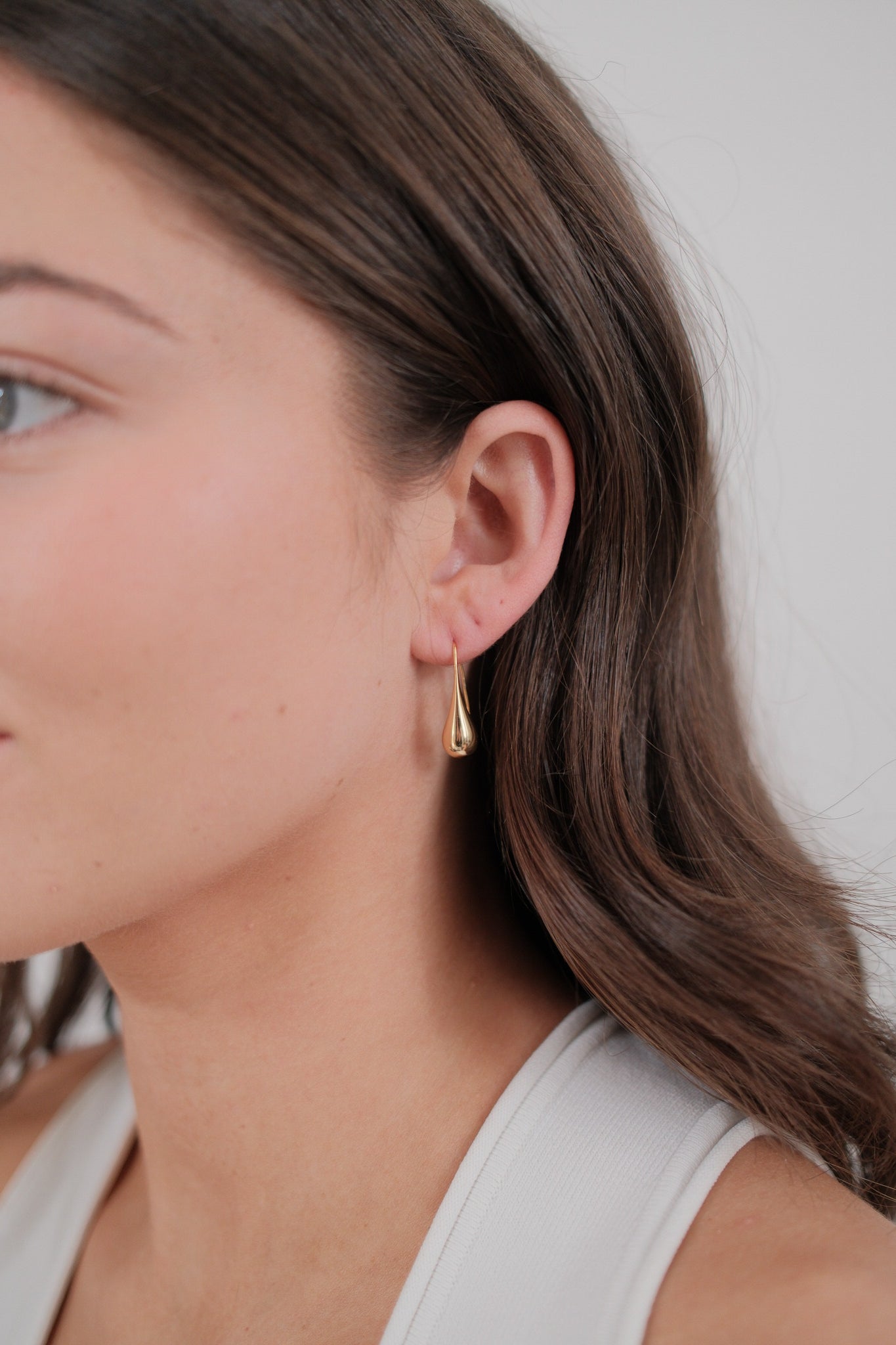 Zafino Nova Earring Gold - detail