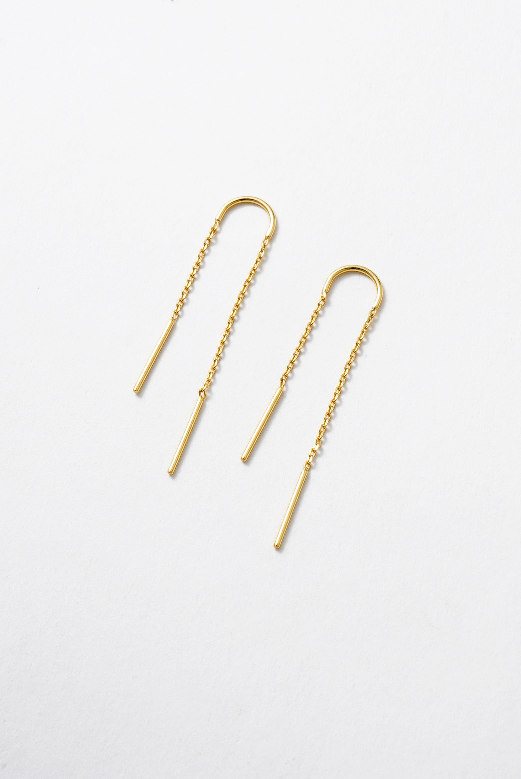 Zafino Ivy Thread Earring - Gold (view 2)