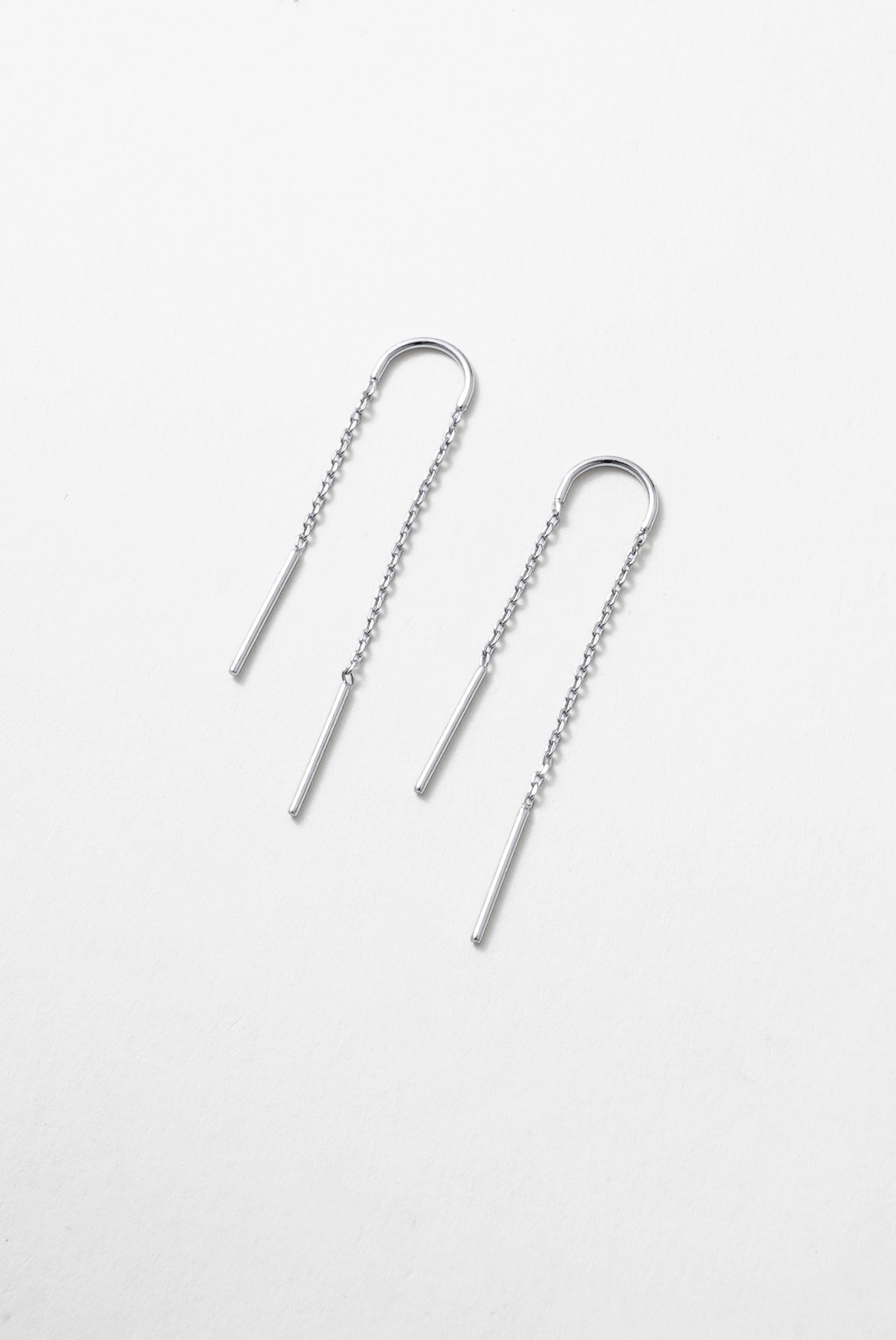 Zafino Ivy Thread Earring - Silver (view 2)