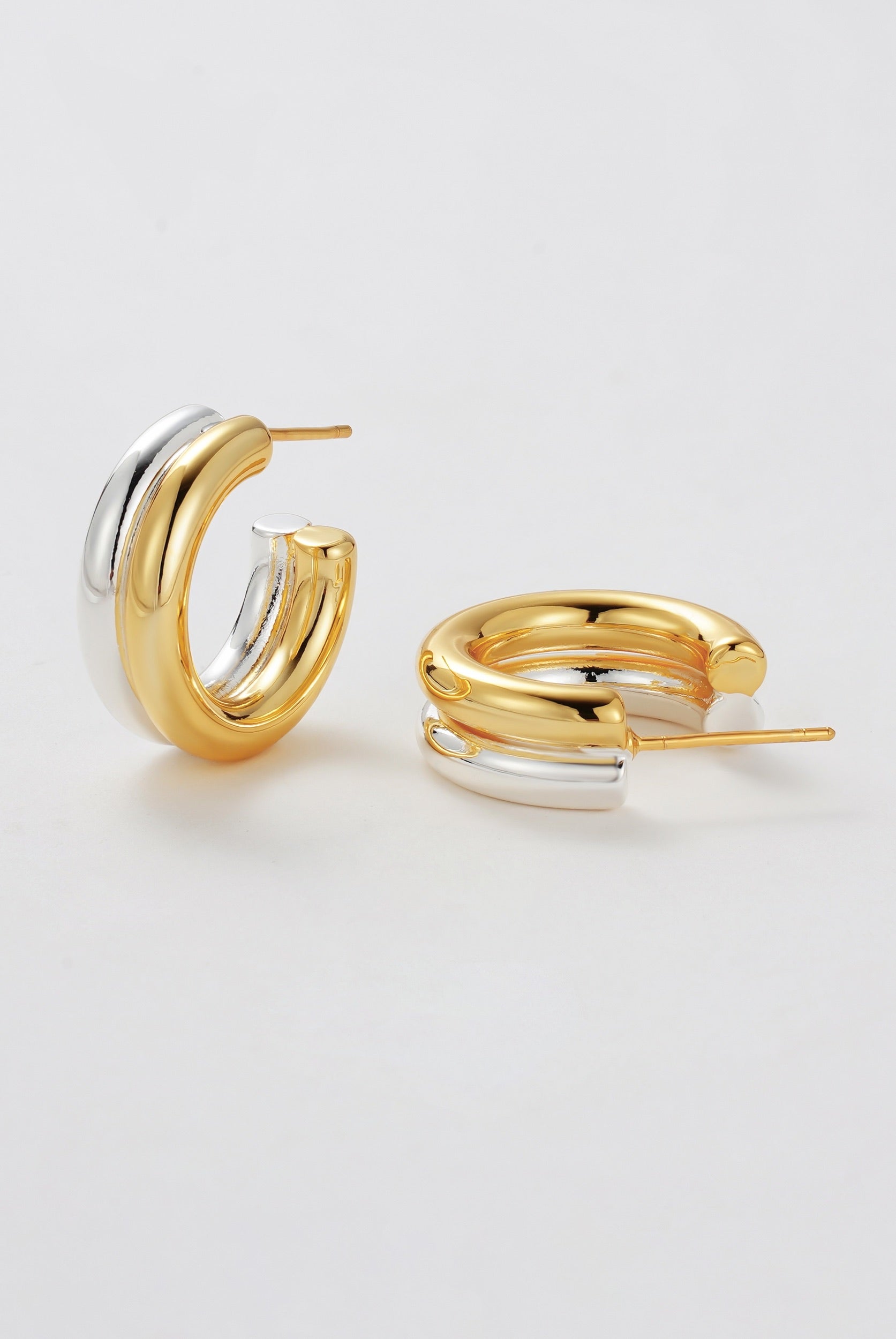 Zafino Luna Hoop Gold/Silver