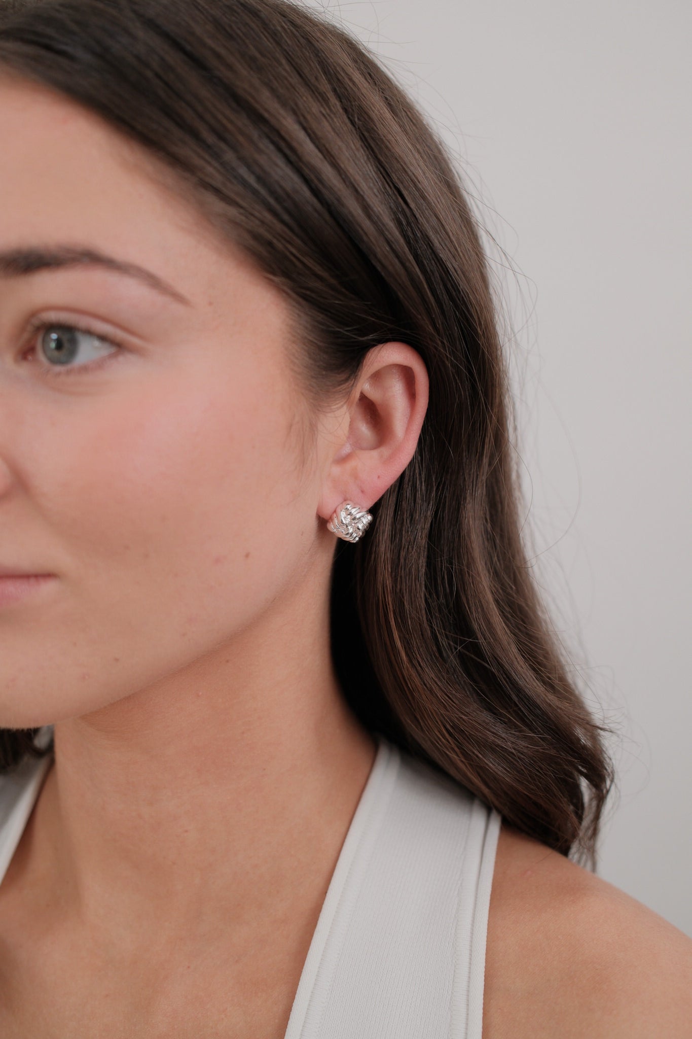 Zafino Brielle Earring Silver - detail