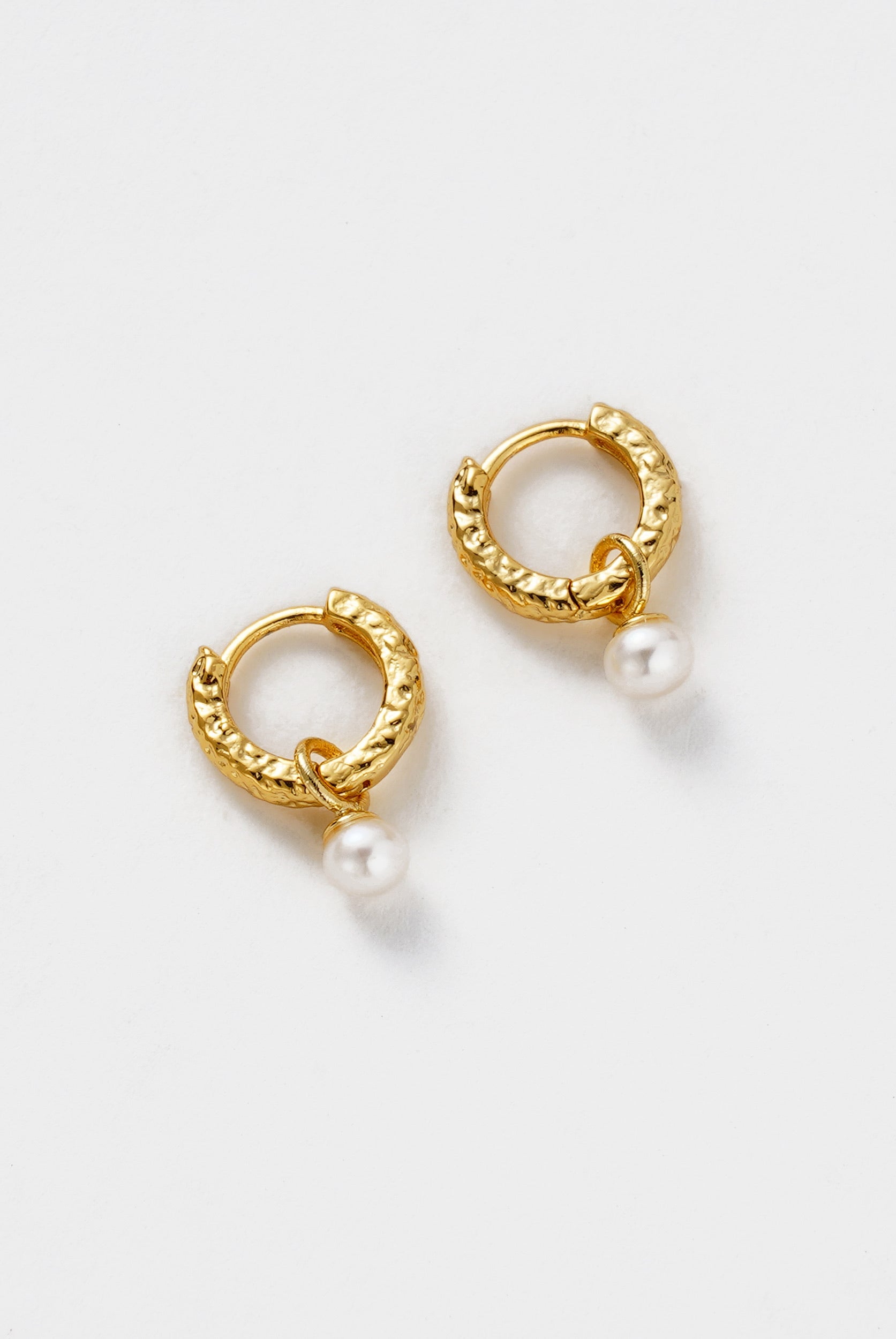 Zafino Emery Earring Pearl Gold