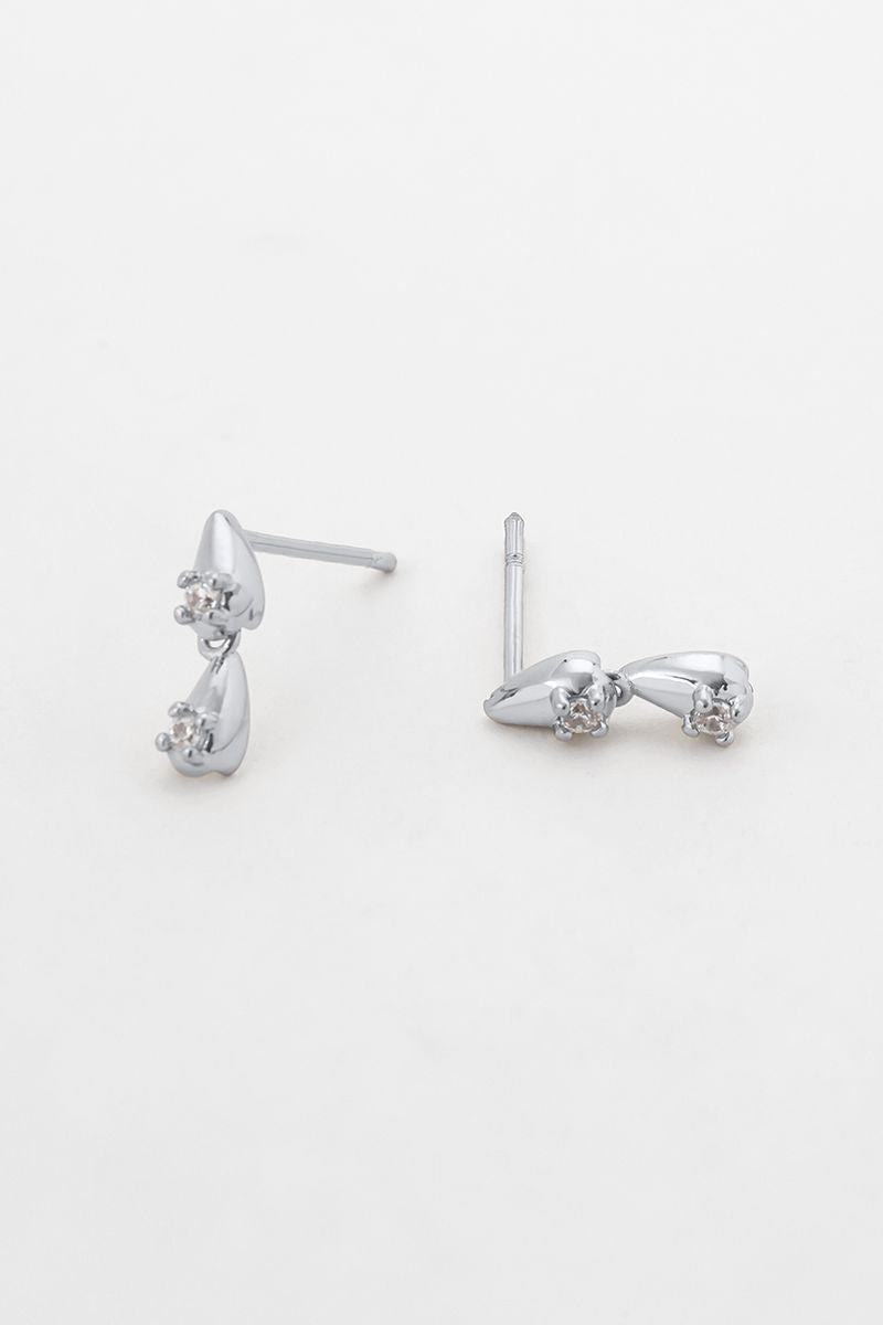 Zafino Tara Stud - Silver