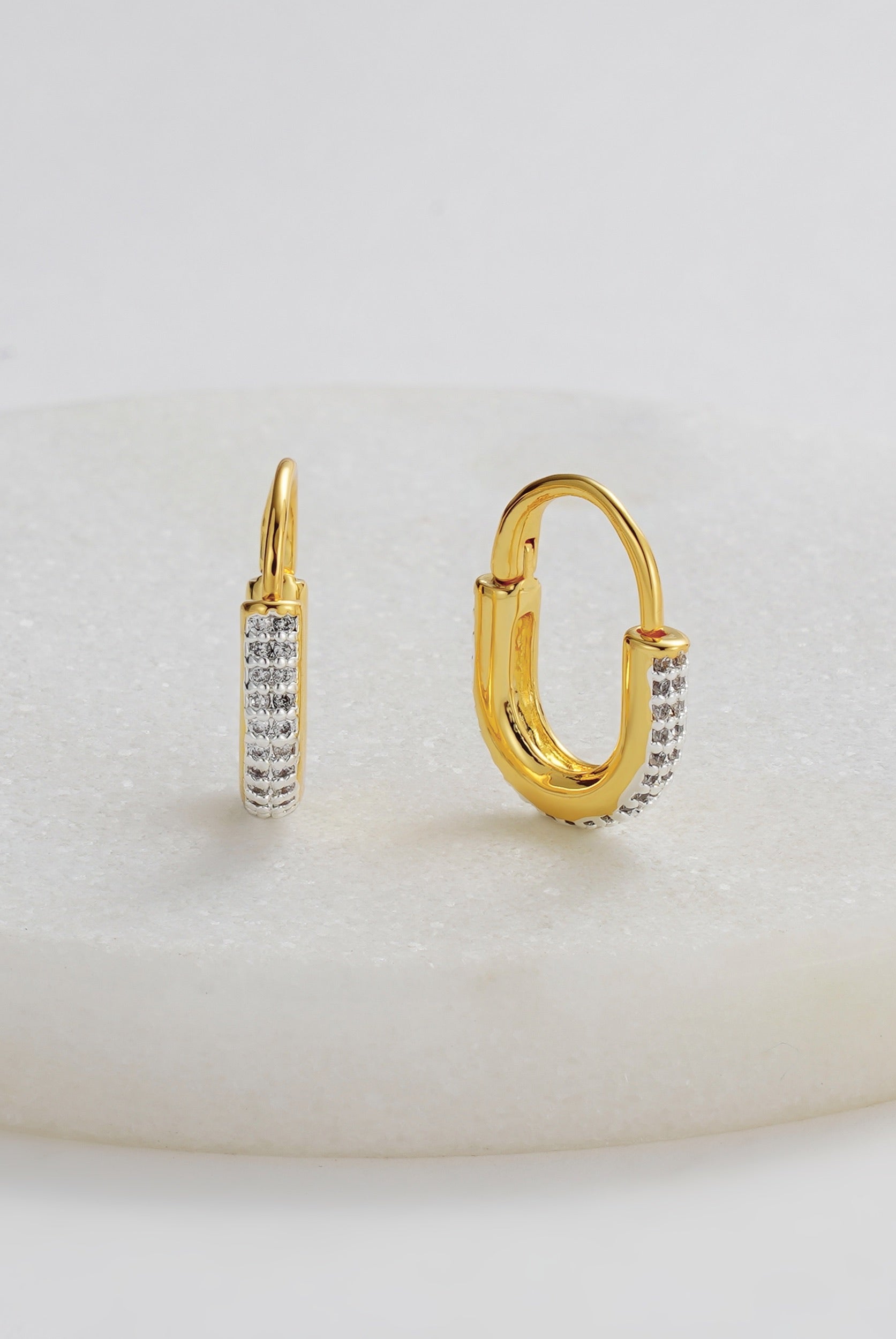 Zafino Phoebe Hoop Gold - detail