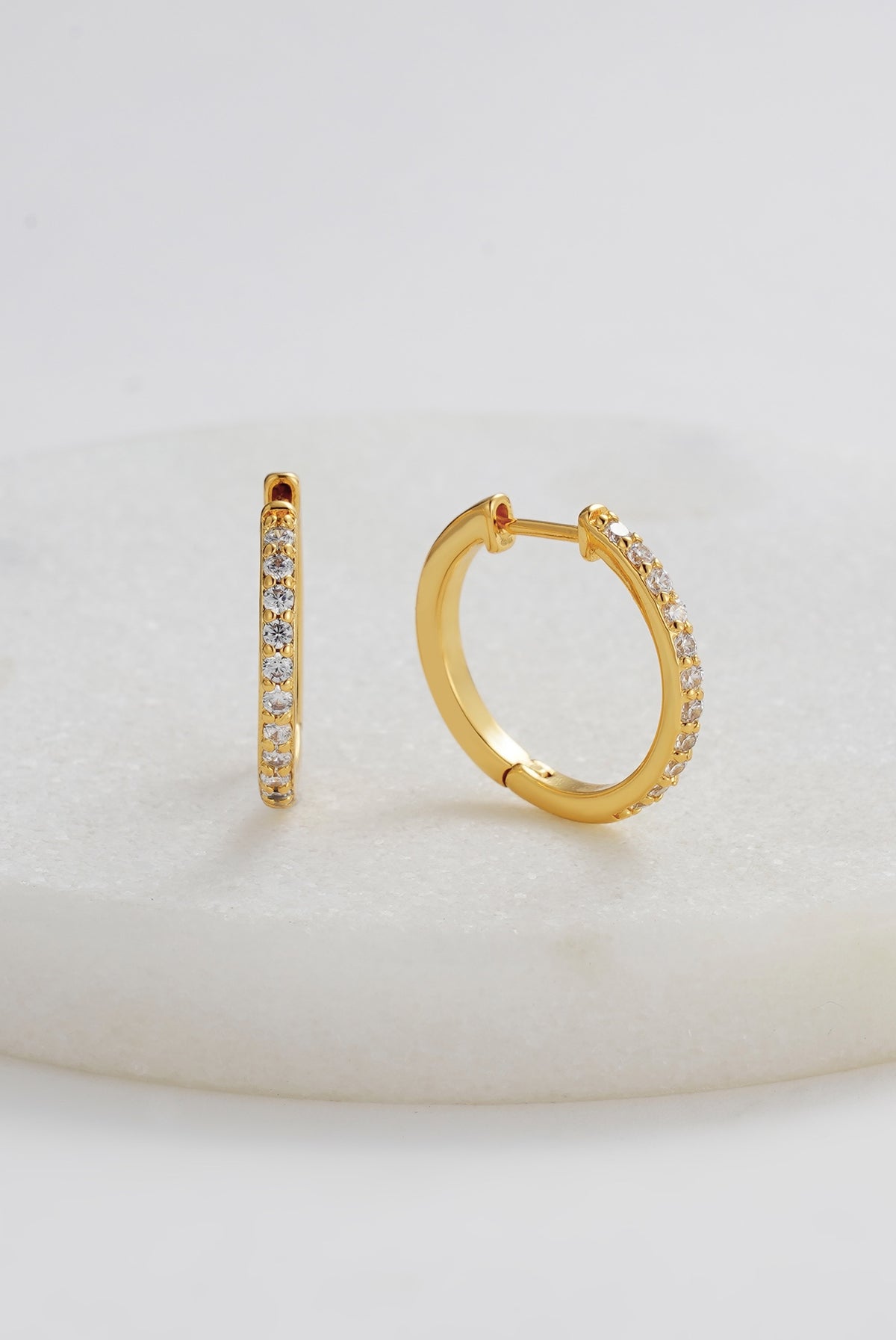 Zafino Catalina Hoop - Gold (view 2)