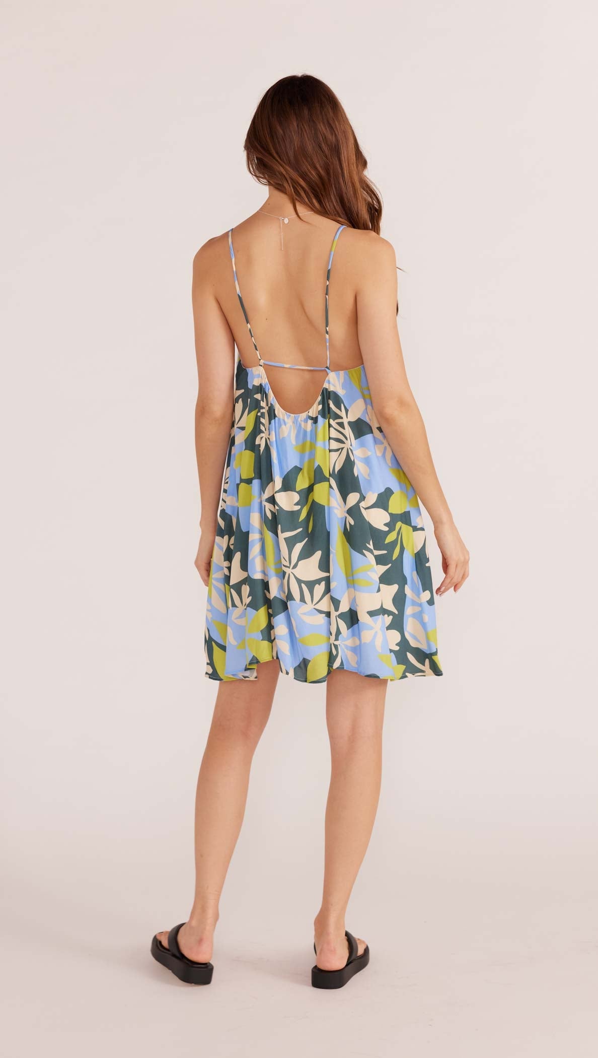 Mink Pink Artistic Garden Mini Dress - Artistic Garden (view 4)