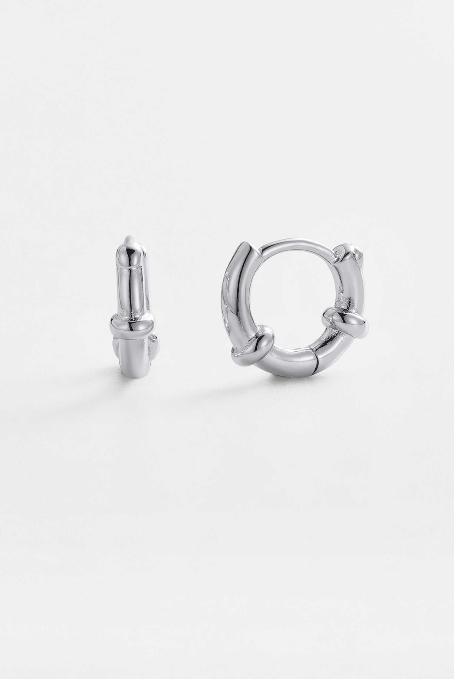 Zafino Tessa Huggie - Silver (view 2)