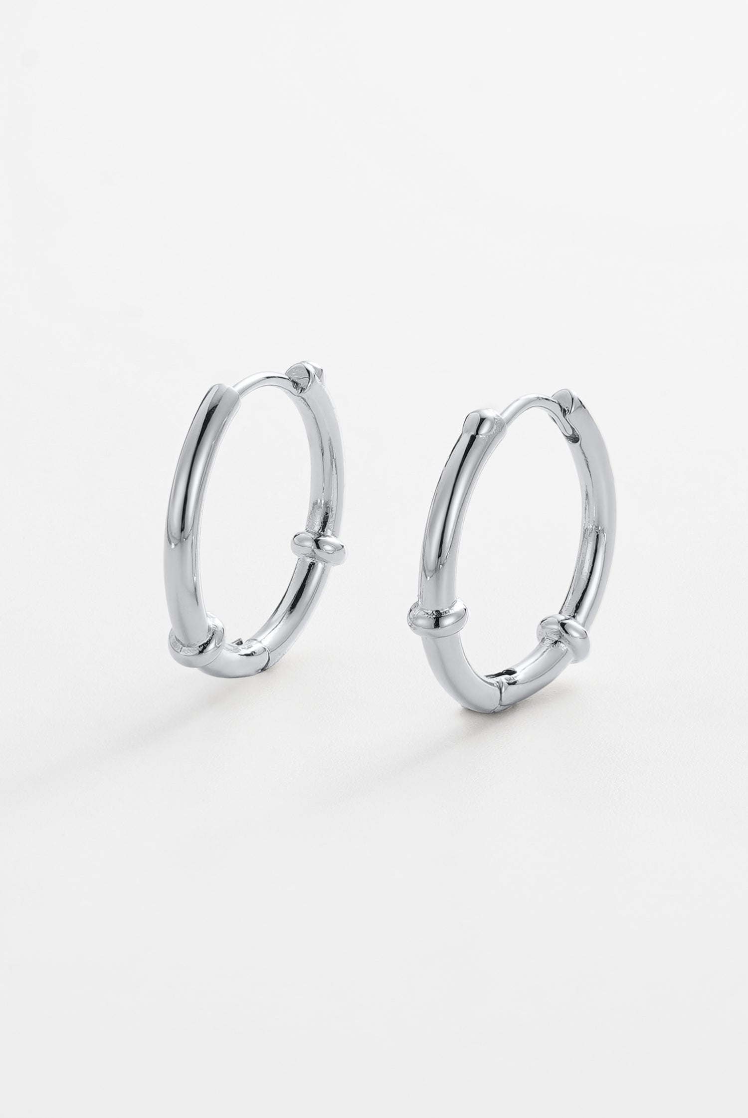 Zafino Tessa Hoop - Silver