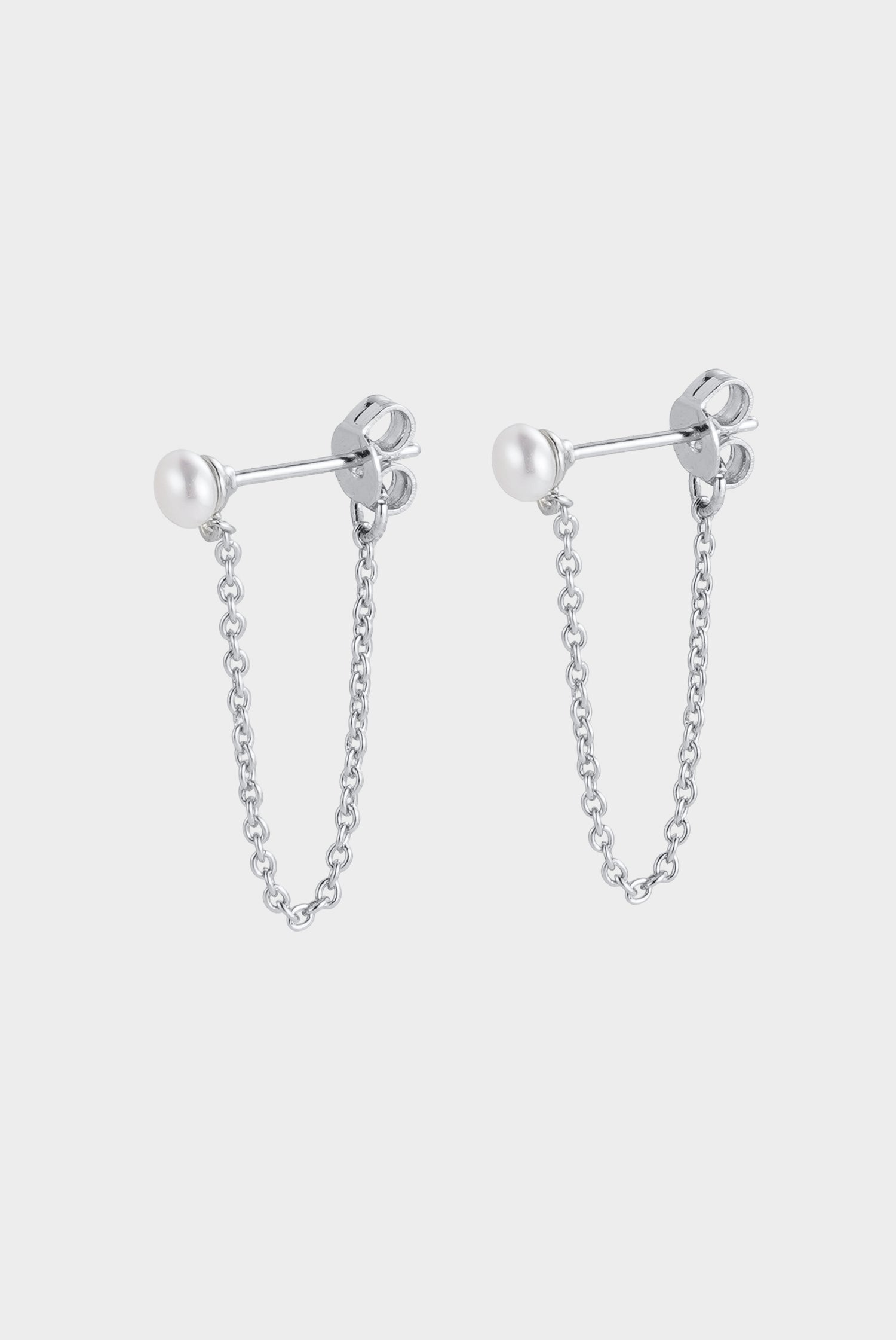 Zafino Iris Earring - Silver