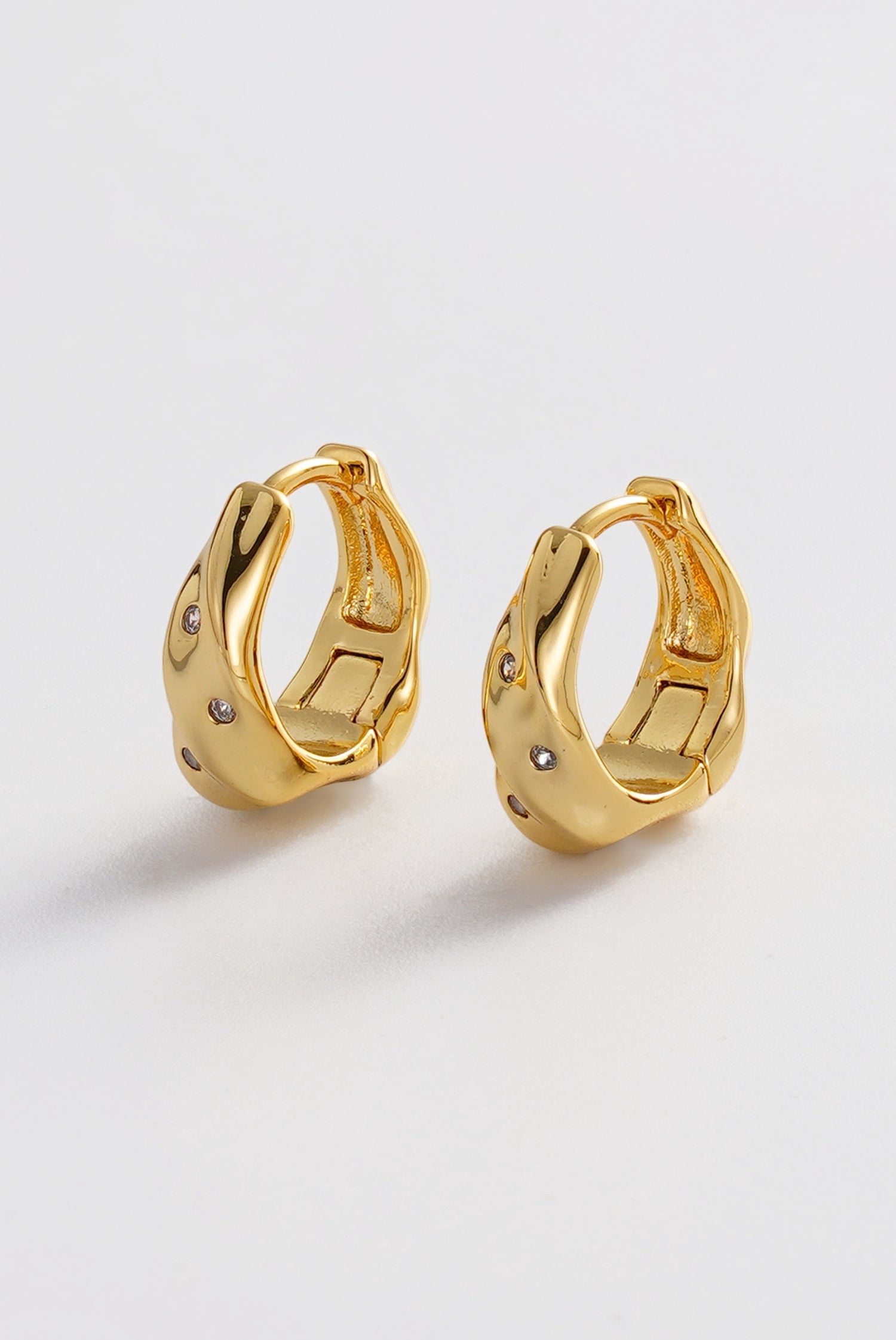 Zafino June Hoop - Gold