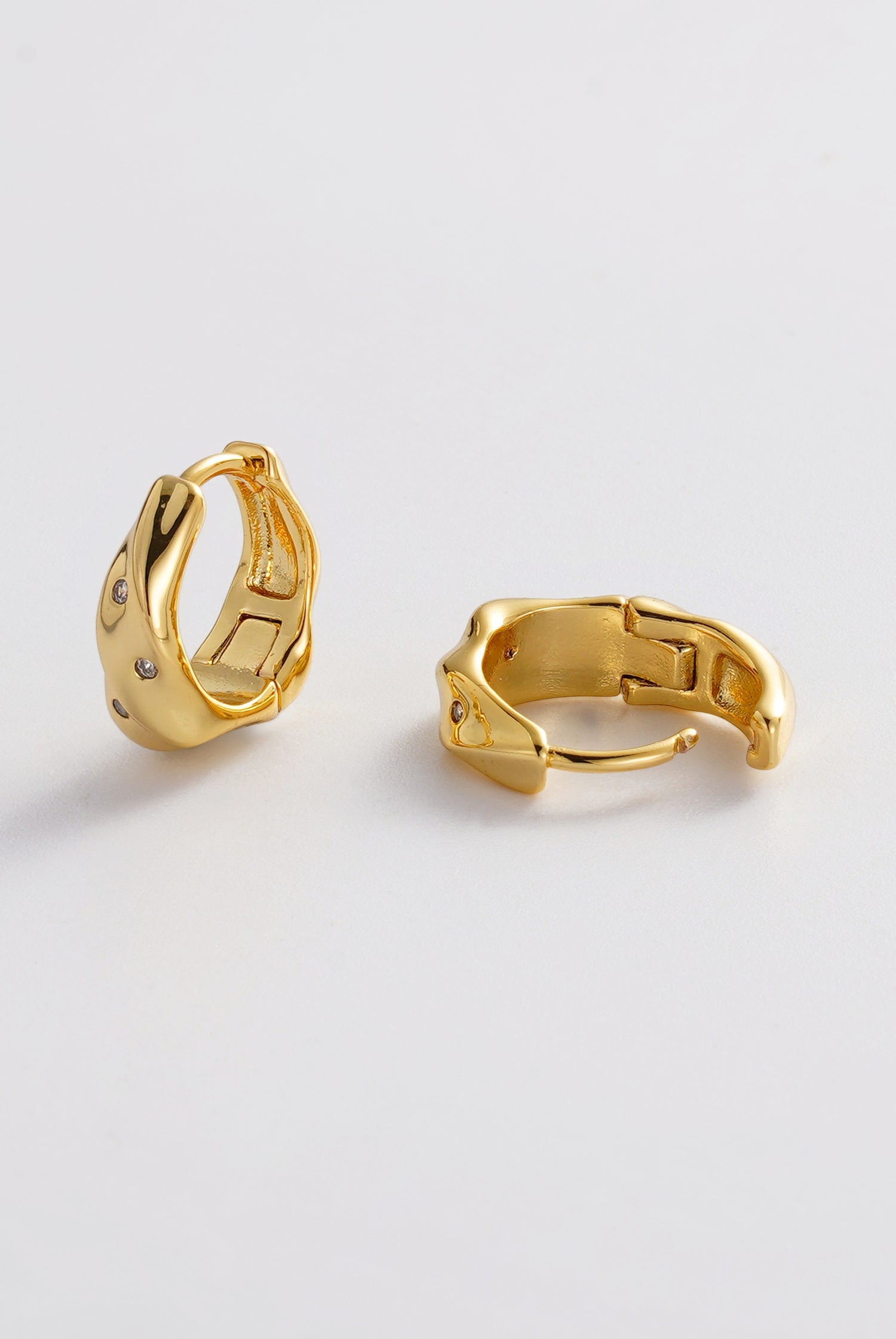 Zafino June Hoop - Gold (view 2)