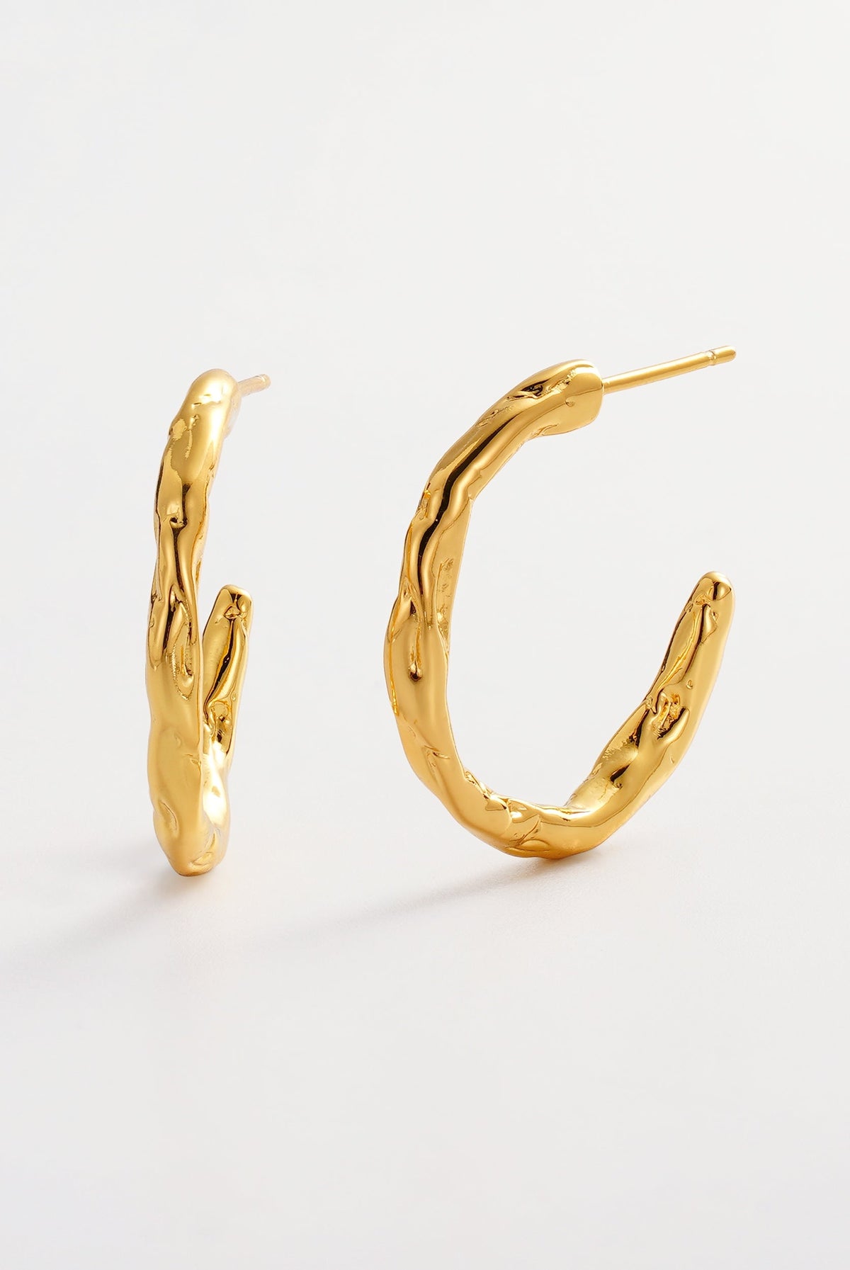 Zafino Alessia Hoop large gold detail