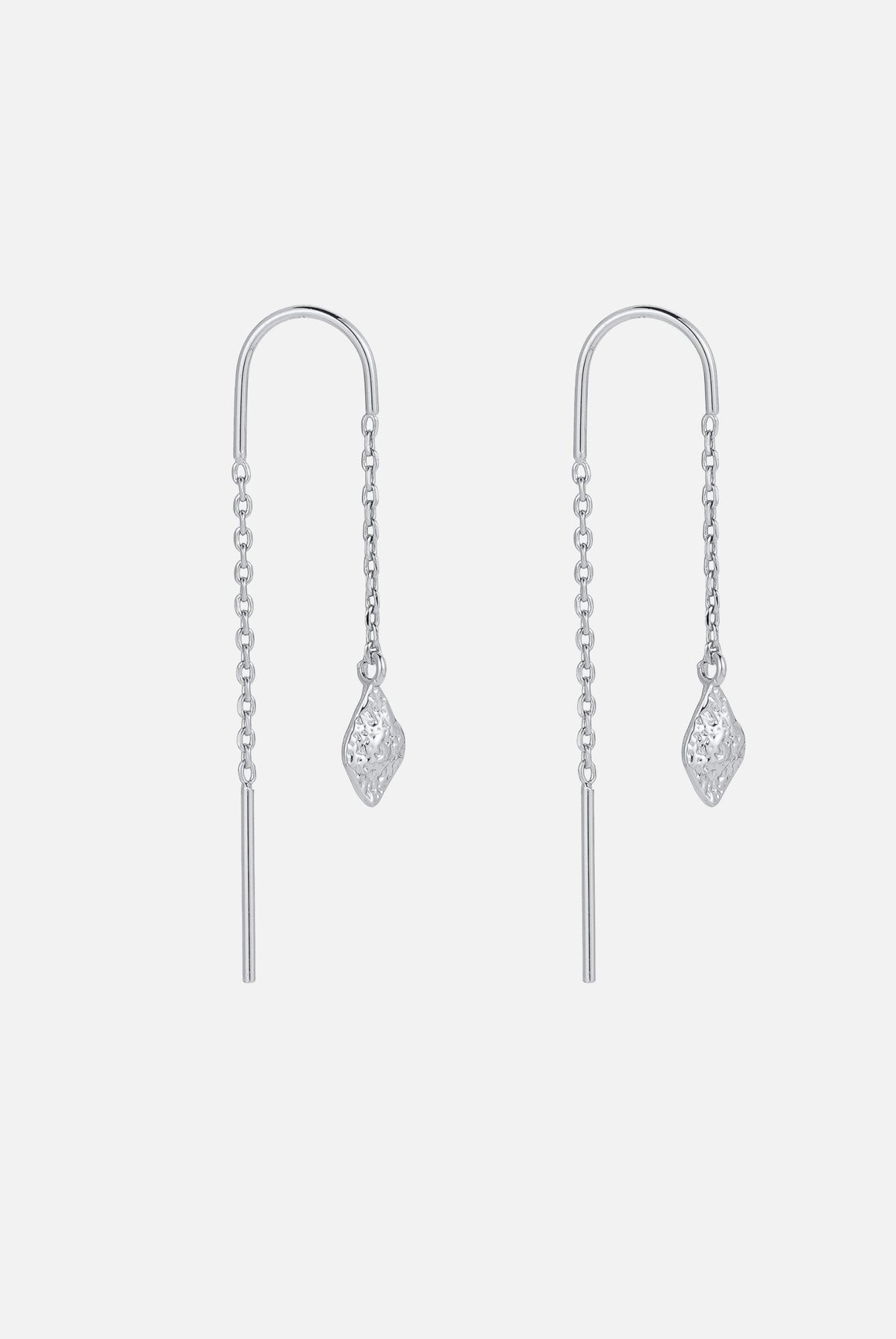 Zafino Eden Thread Earring in silver