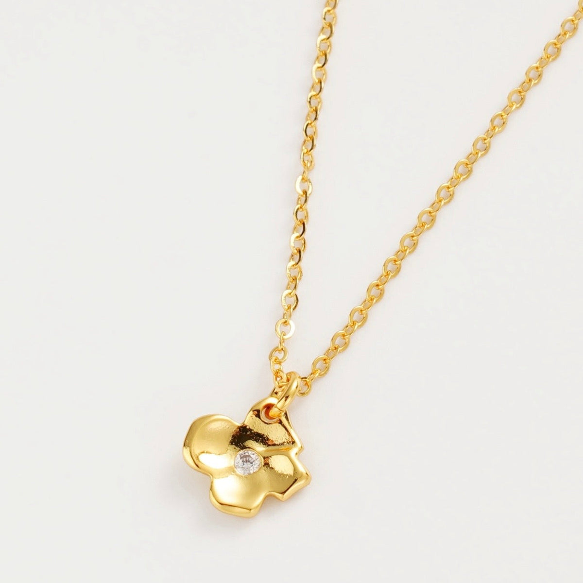 Zafino Fleur Necklace Gold
