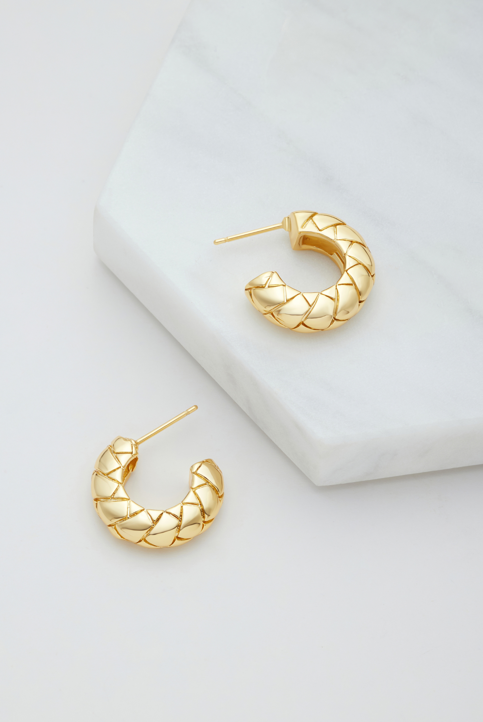 Zafino Briana Hoop - Gold