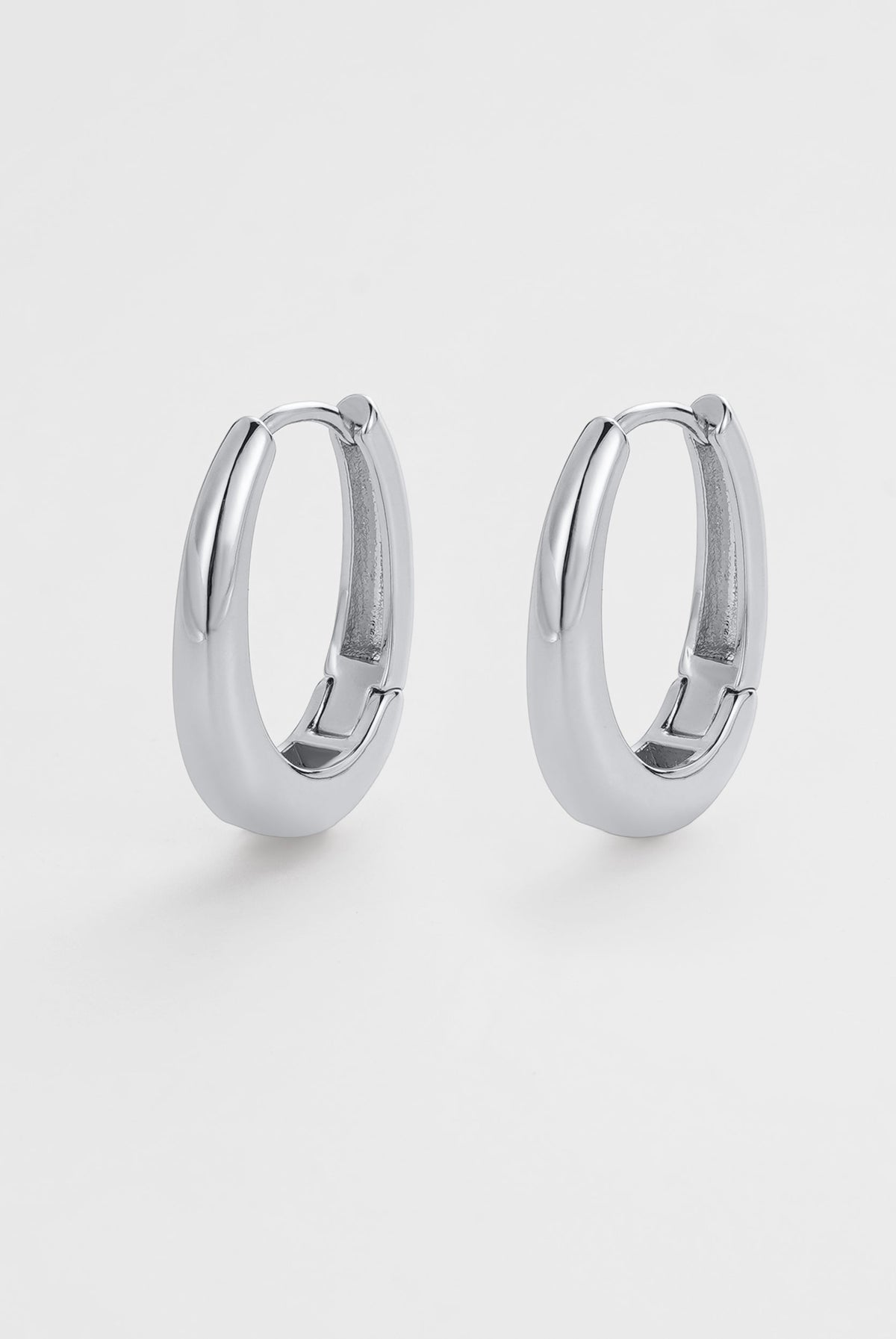 Zafino Pia Hoop Large - Silver