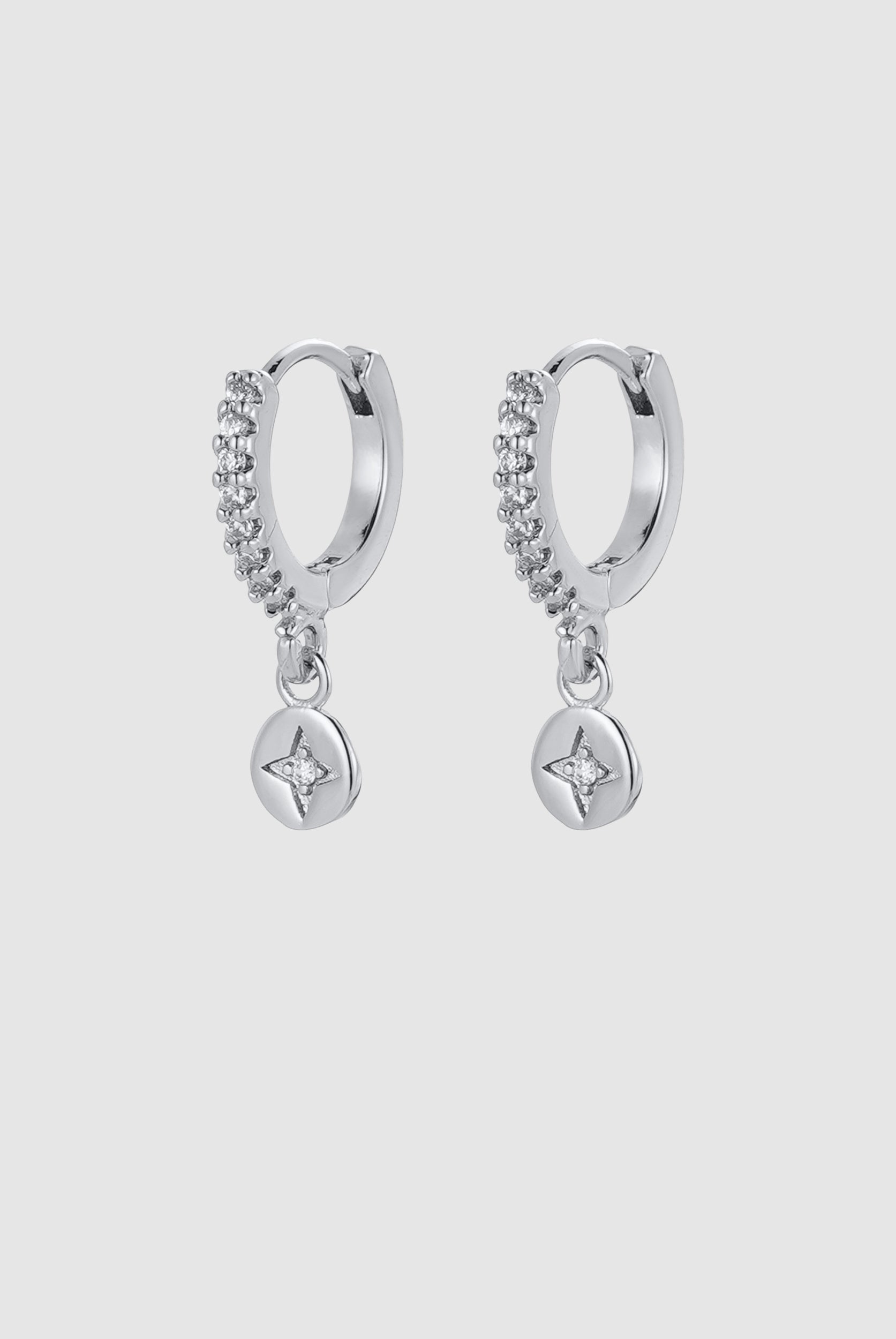 Zafino Holly Huggie Silver