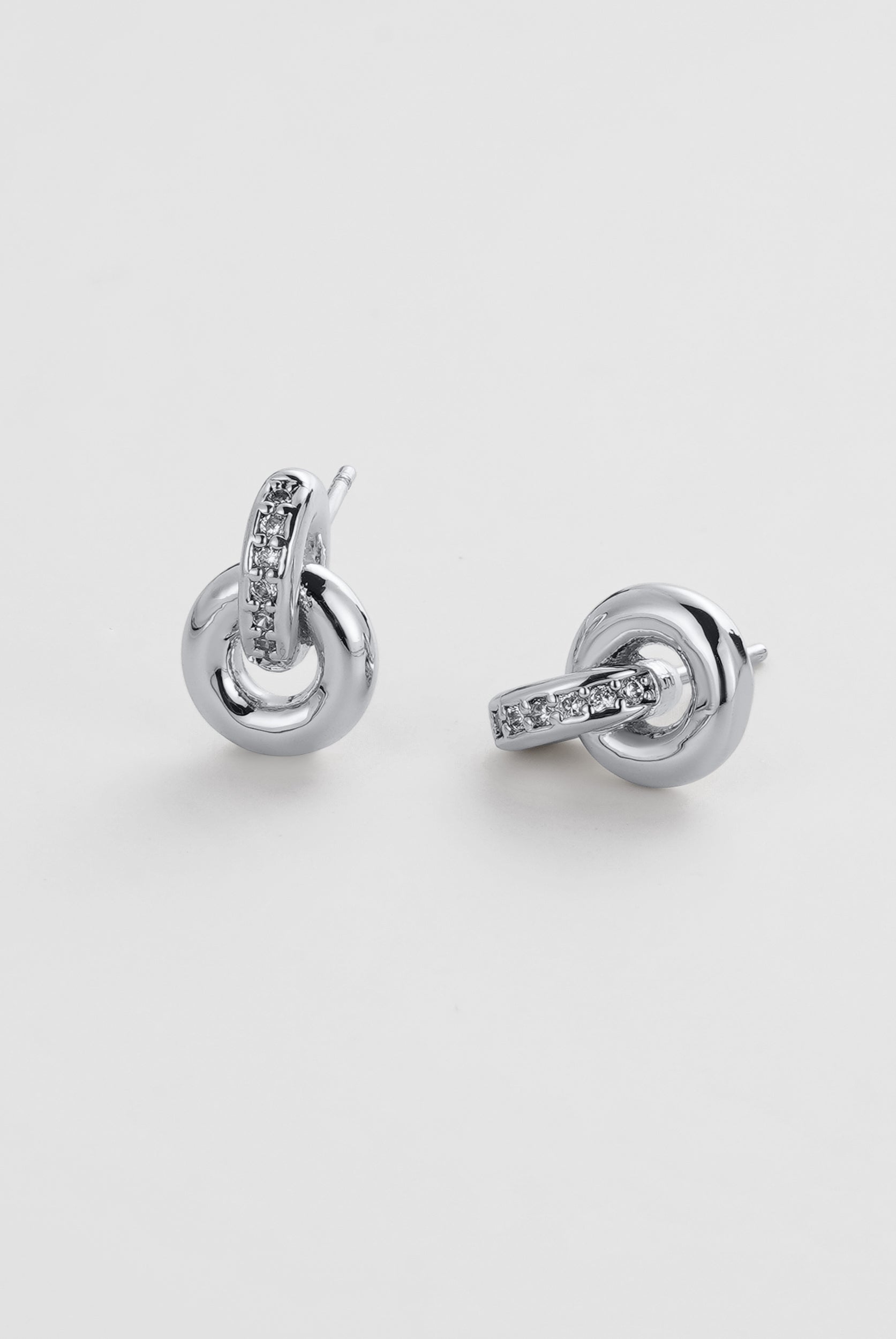 Zafino Elle Stud Silver detail