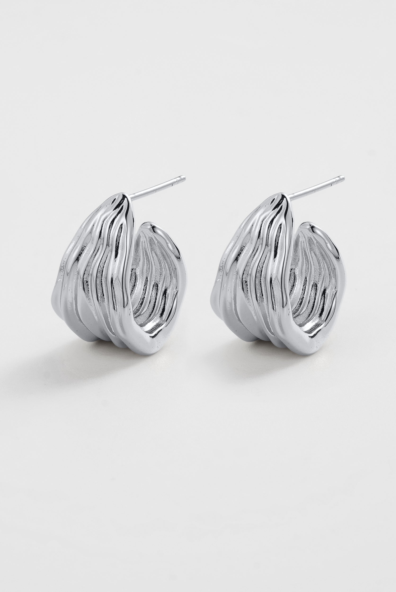 Zafino Lexi Hoop Large Silver