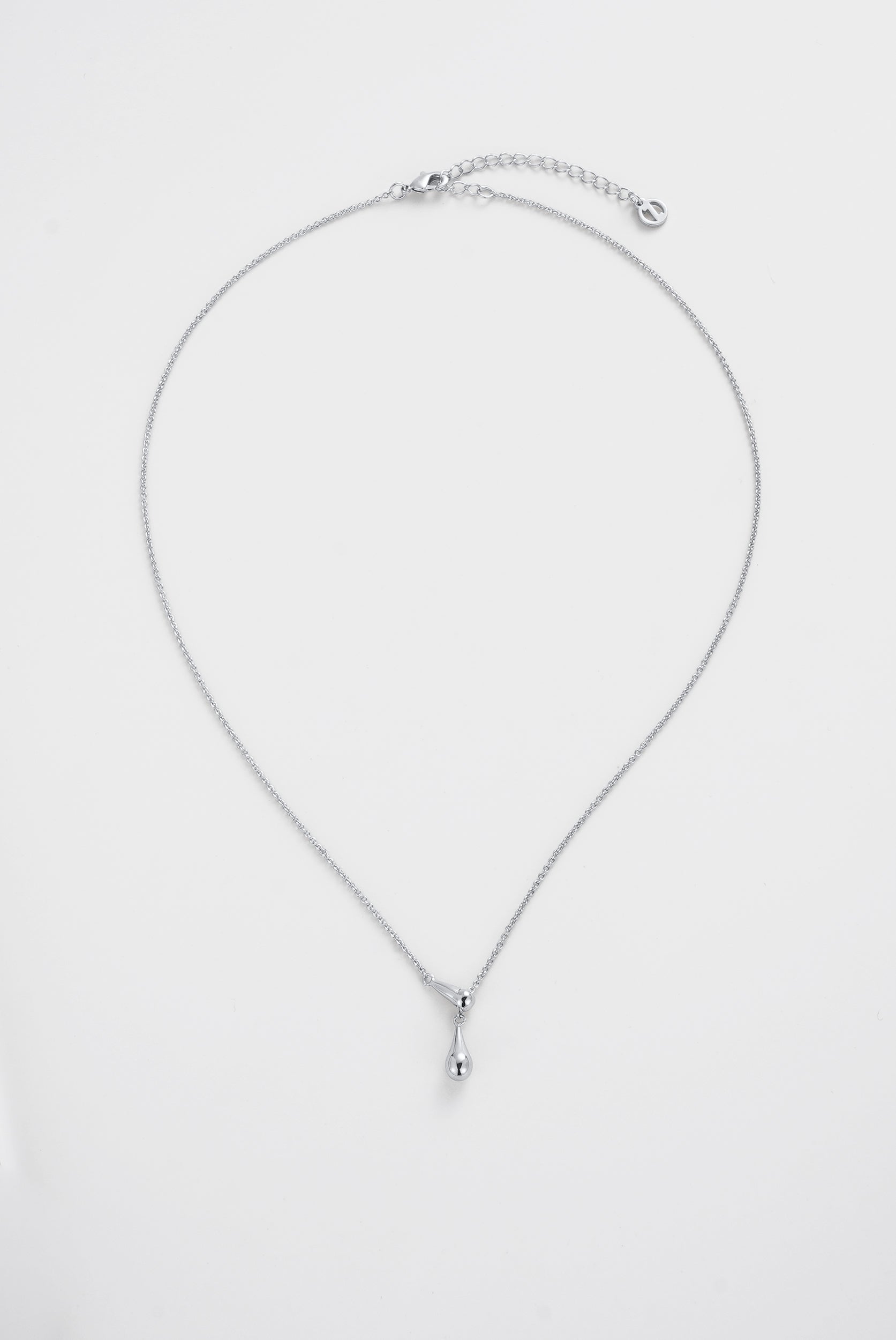 Zafino Nova Mini Necklace Silver detail
