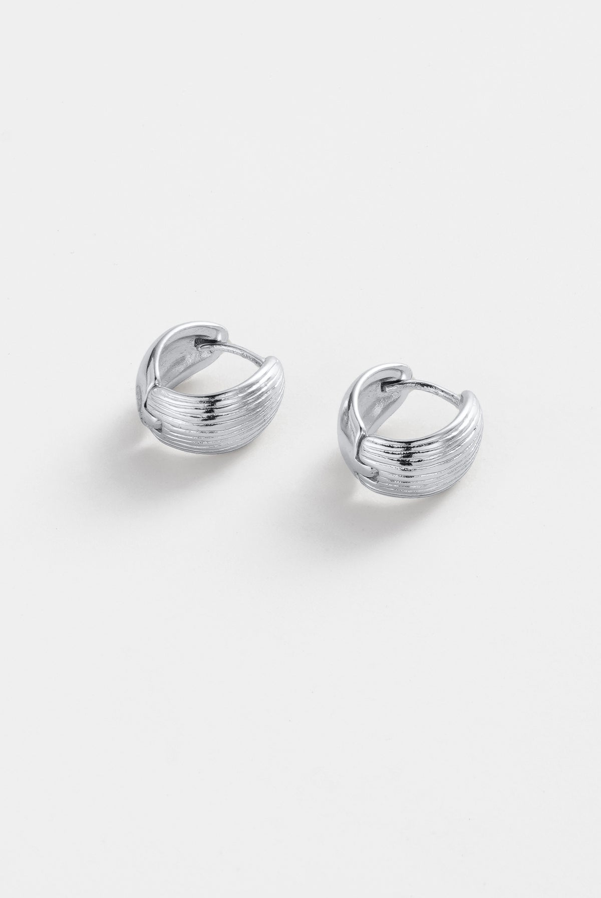 Zafino Gia Hoop - Silver (view 2)