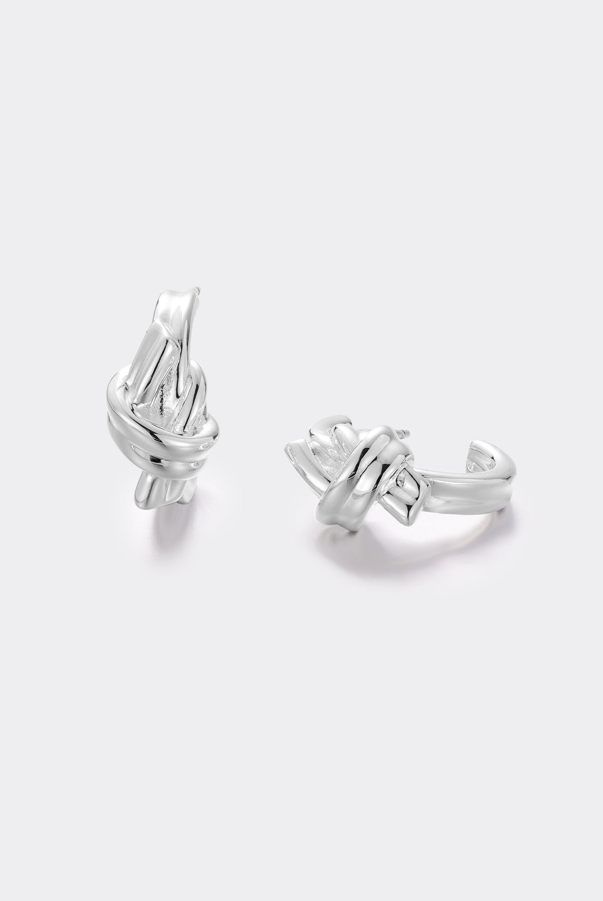 Edie Hoop - Silver