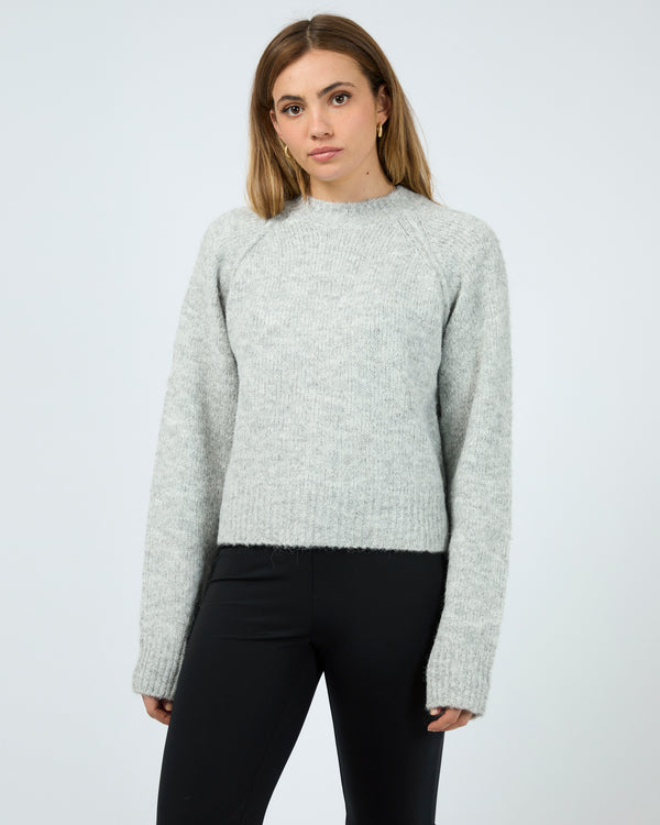 Billie Knit Sweater - Grey