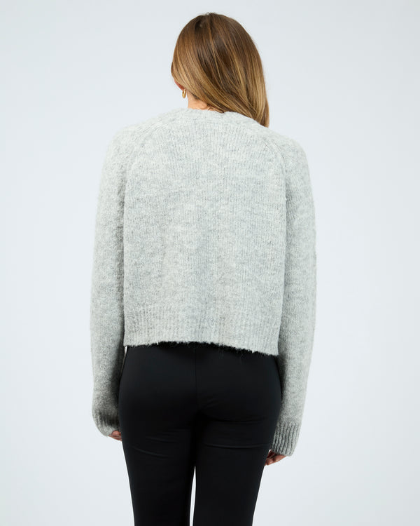 Billie Knit Sweater - Grey