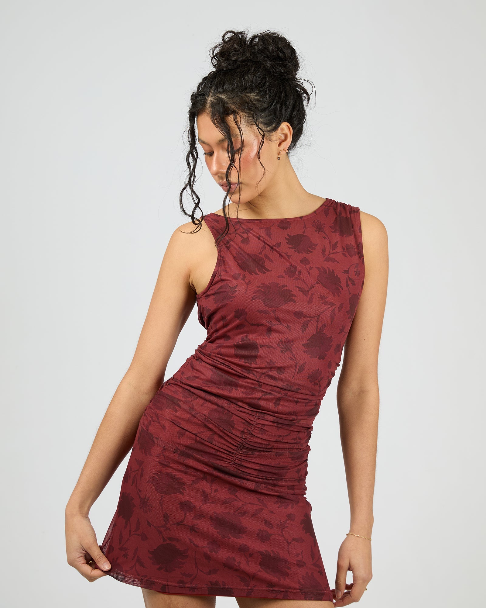 Jorge Sienna Top - Floral Print