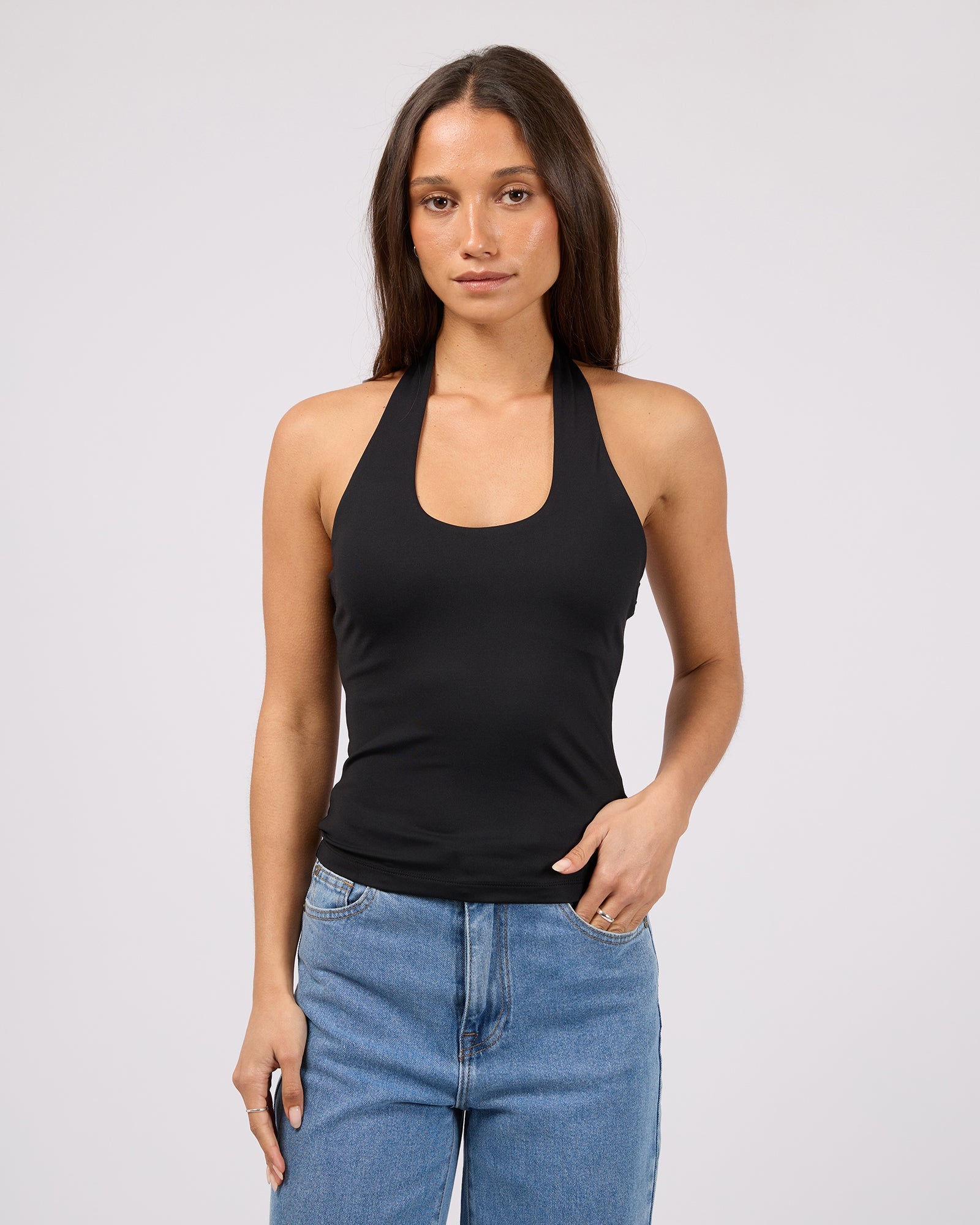 Jorge Halter Tank in Black