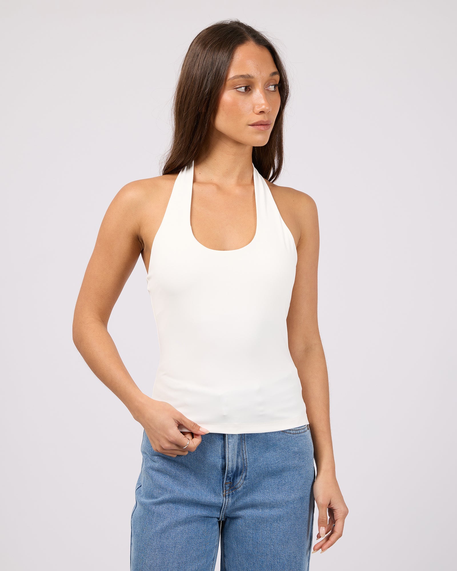 Jorge Halter Tank in White