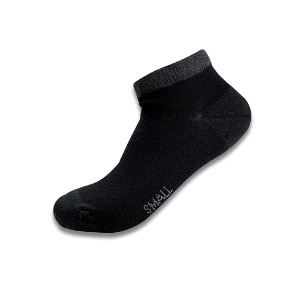 Humphrey Law Fine Merino Wool Ankle Sock Black