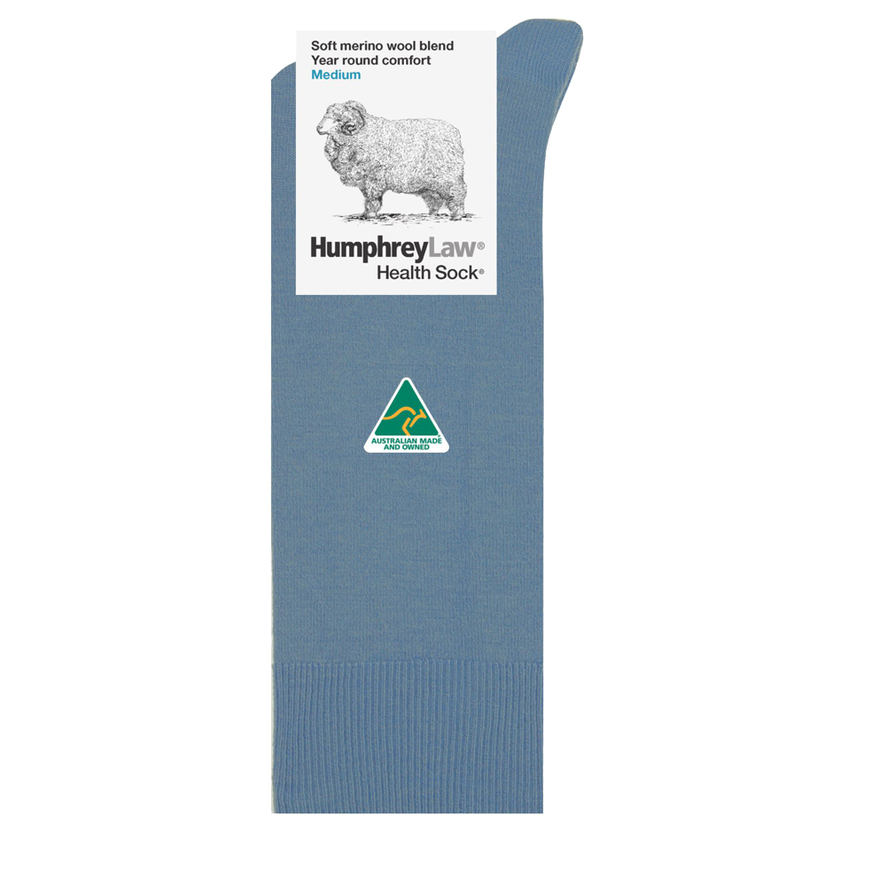 Mens Fine Merino Wool Health Sock
