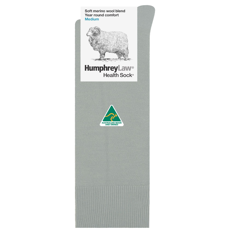 Mens Fine Merino Wool Health Sock