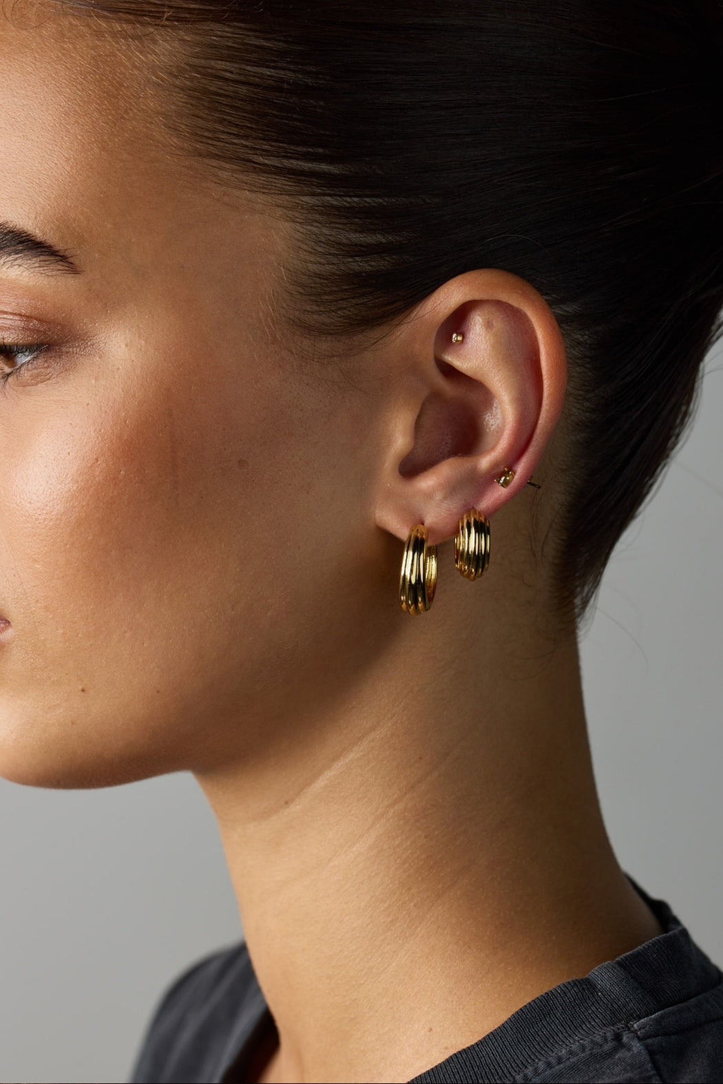 Zafino Eliza Hoop - Gold (view 2)