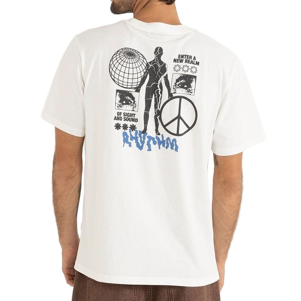 Rhythm New Realm Vintage Short Sleeve T-Shirt - Vintage White