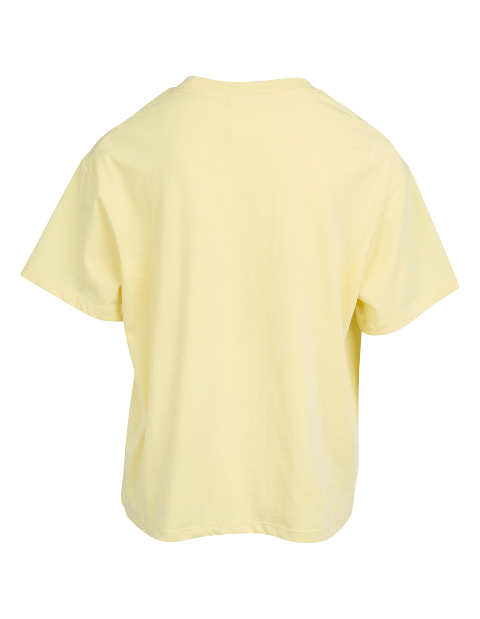 Eve Girl Strawberry Tee in lemon - detail