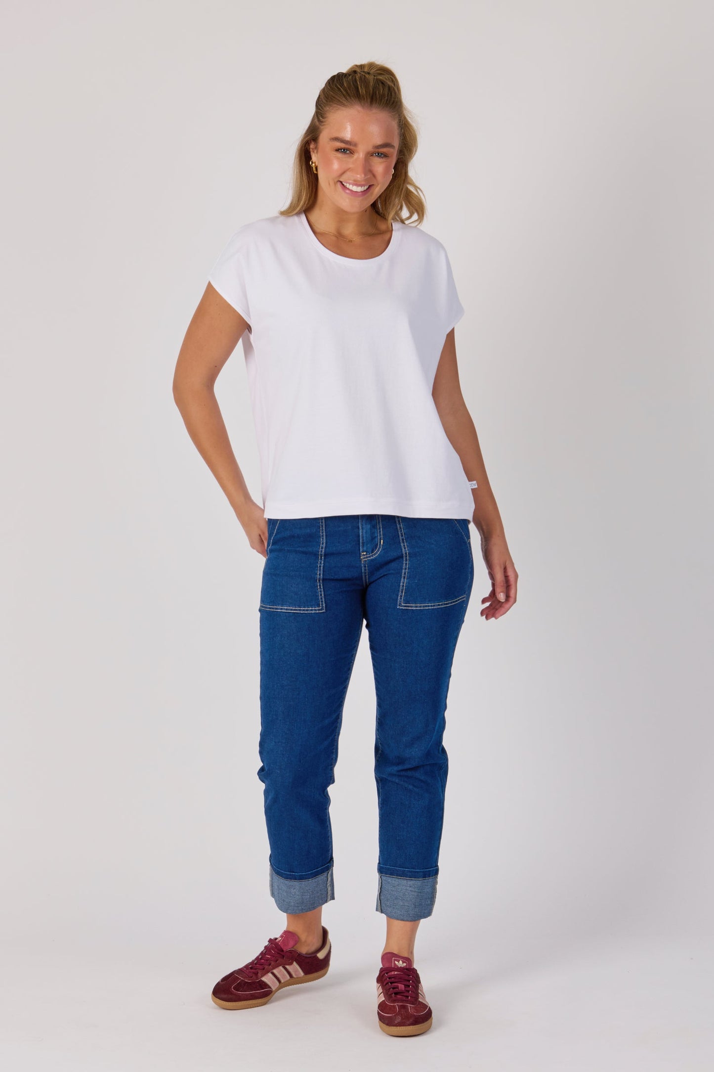 Shell Tee - White